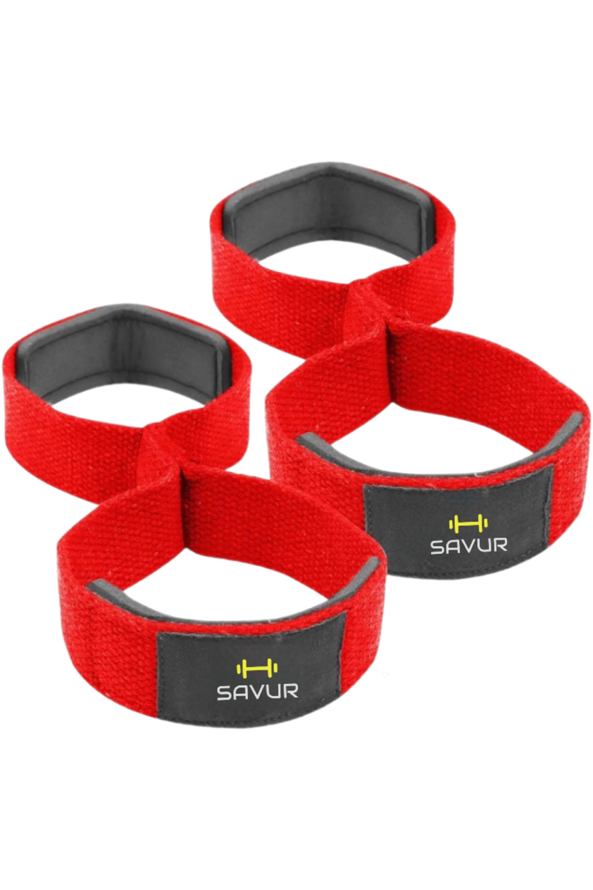 SAVUR 8 Loop Lifting Straps , Halter Kayışı , Straps 2'li Paket