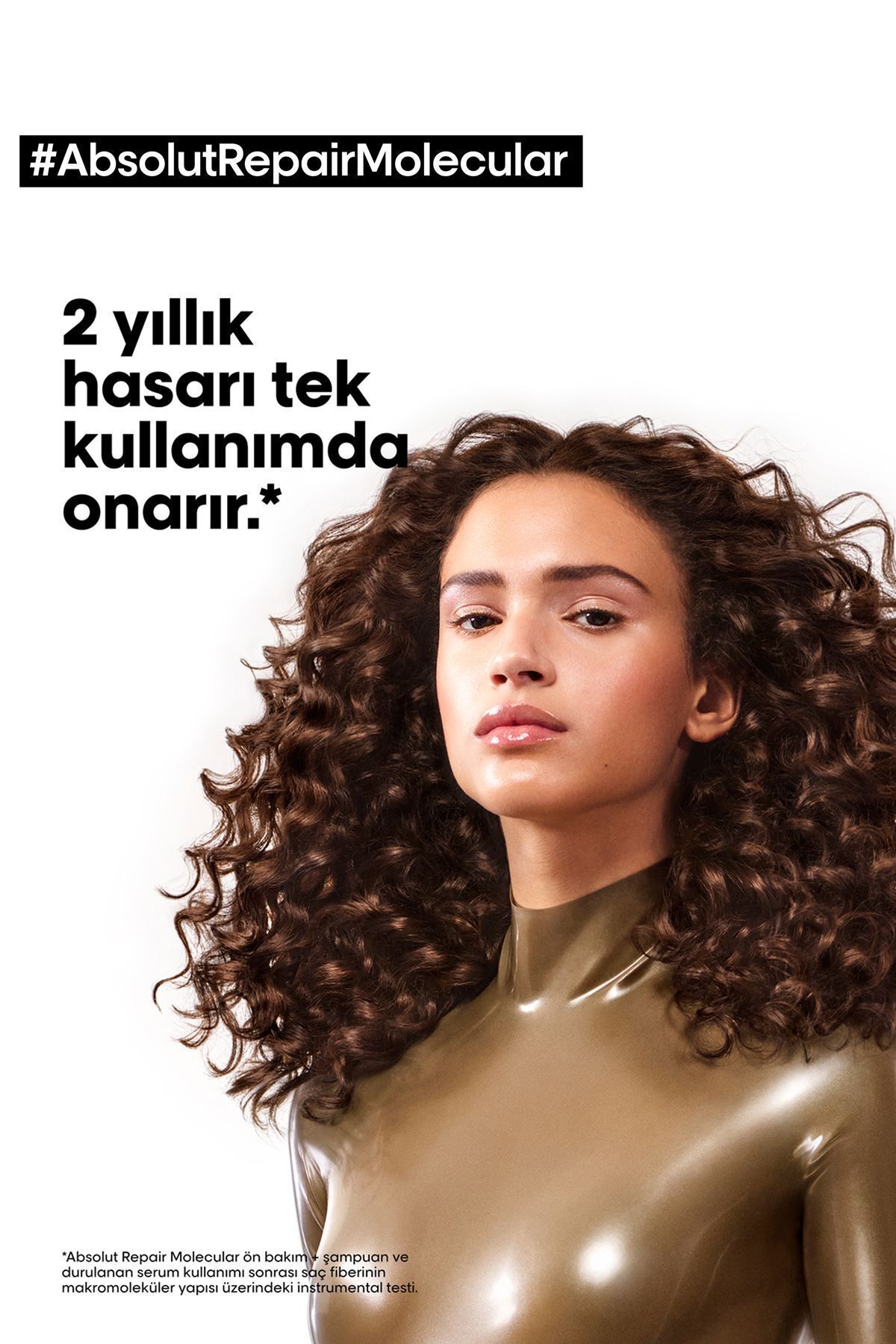 ماسک مو مردانه و زنانه SERIE EXPERT ABSOLUT MOLECULAR همه موهای فرسوده نیست L'oreal Professionnel