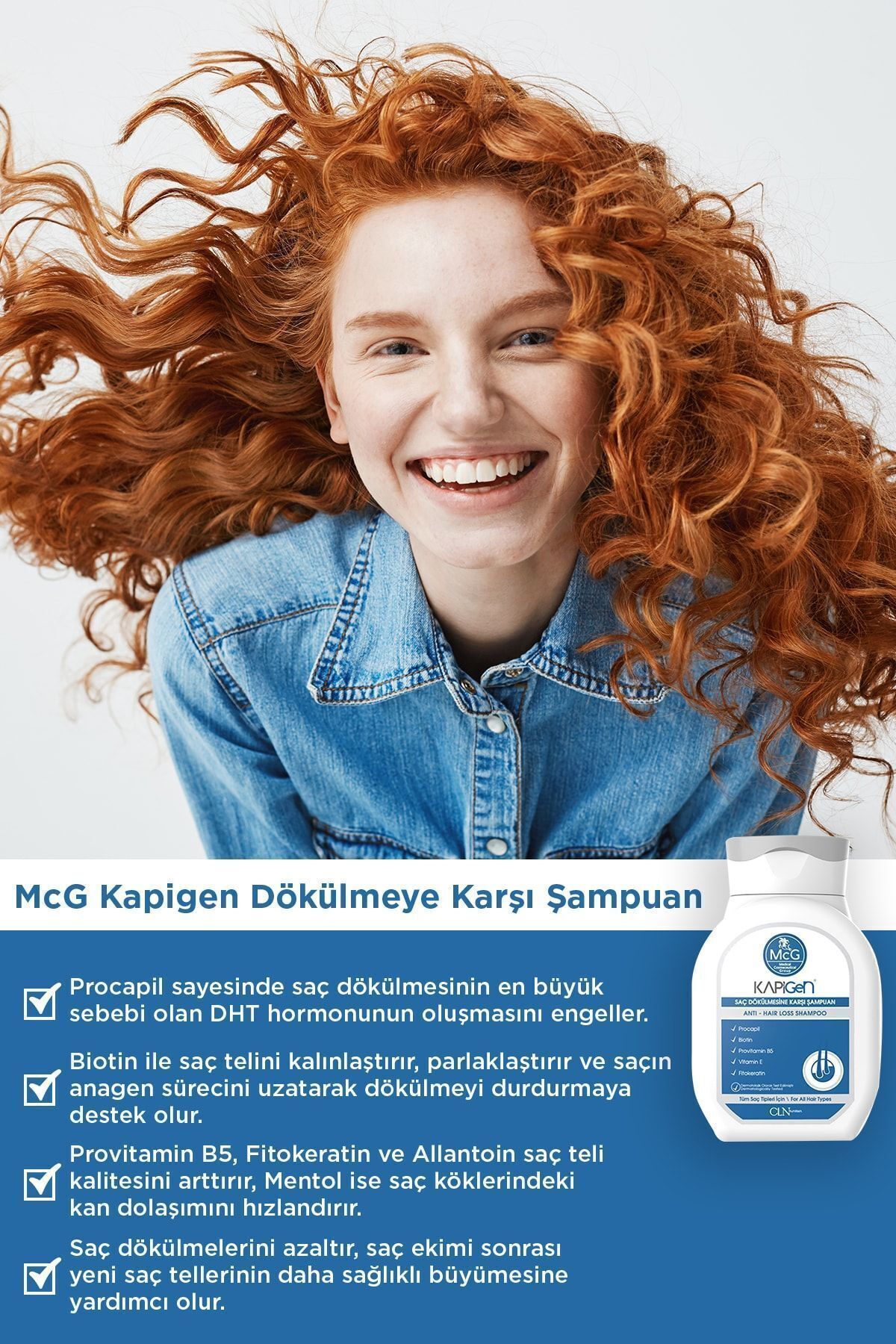 Kapigen Saç Dökülmesine Karşı Bakım Seti (ŞAMPUAN SPREY) — KPGN06 — تصویر 4 از 7