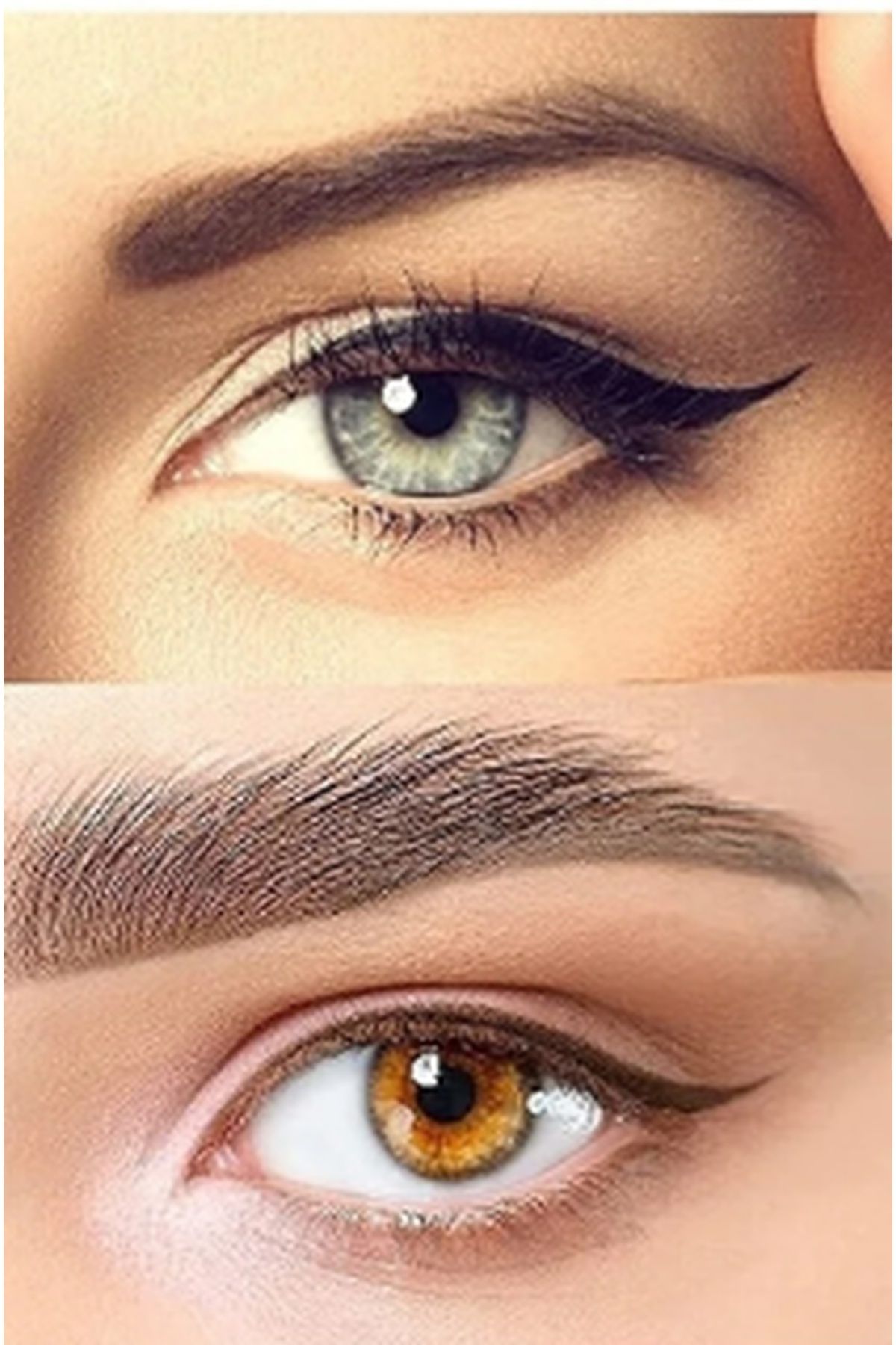 SHILOX-Black and Brown Colored 4-Piece Gel Eyeliner Set 2