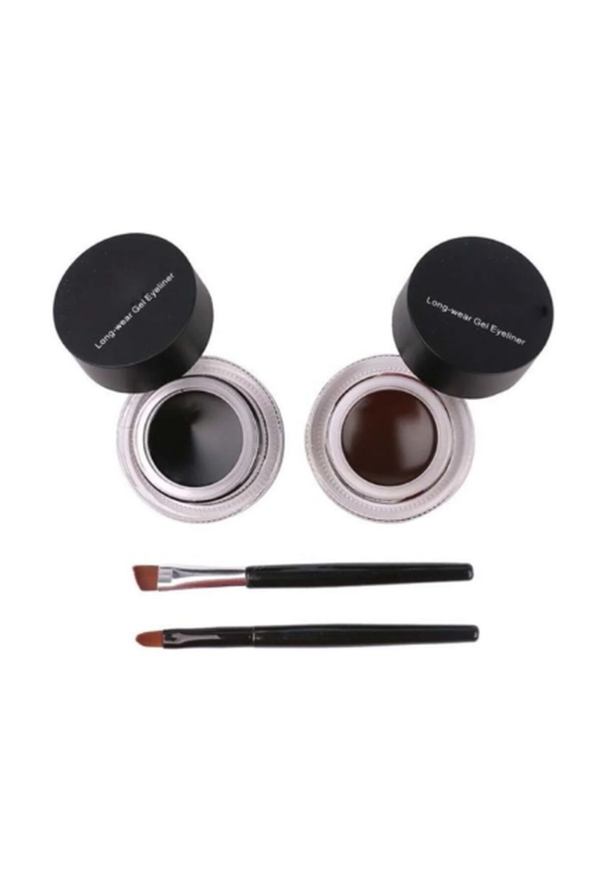SHILOX-Black and Brown Colored 4-Piece Gel Eyeliner Set 1