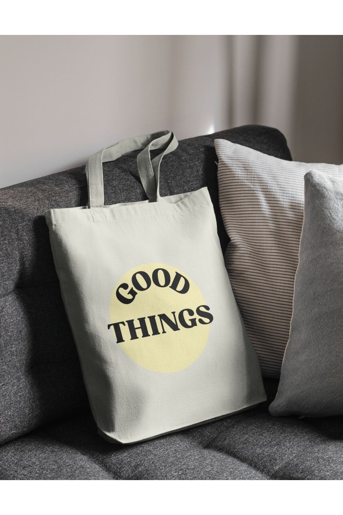 redame-Minimalist Slogan Cloth Tote Bag 3