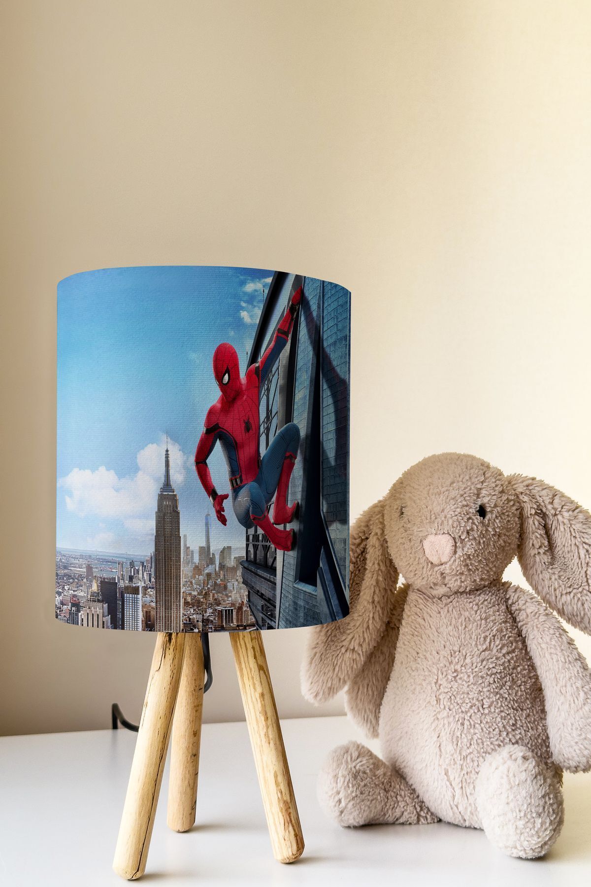 Spiderman table lamp on sale