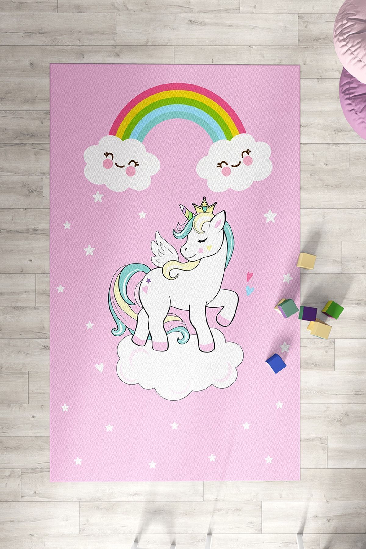 Talia Home Unicorn Desenli Çocuk Halısı
