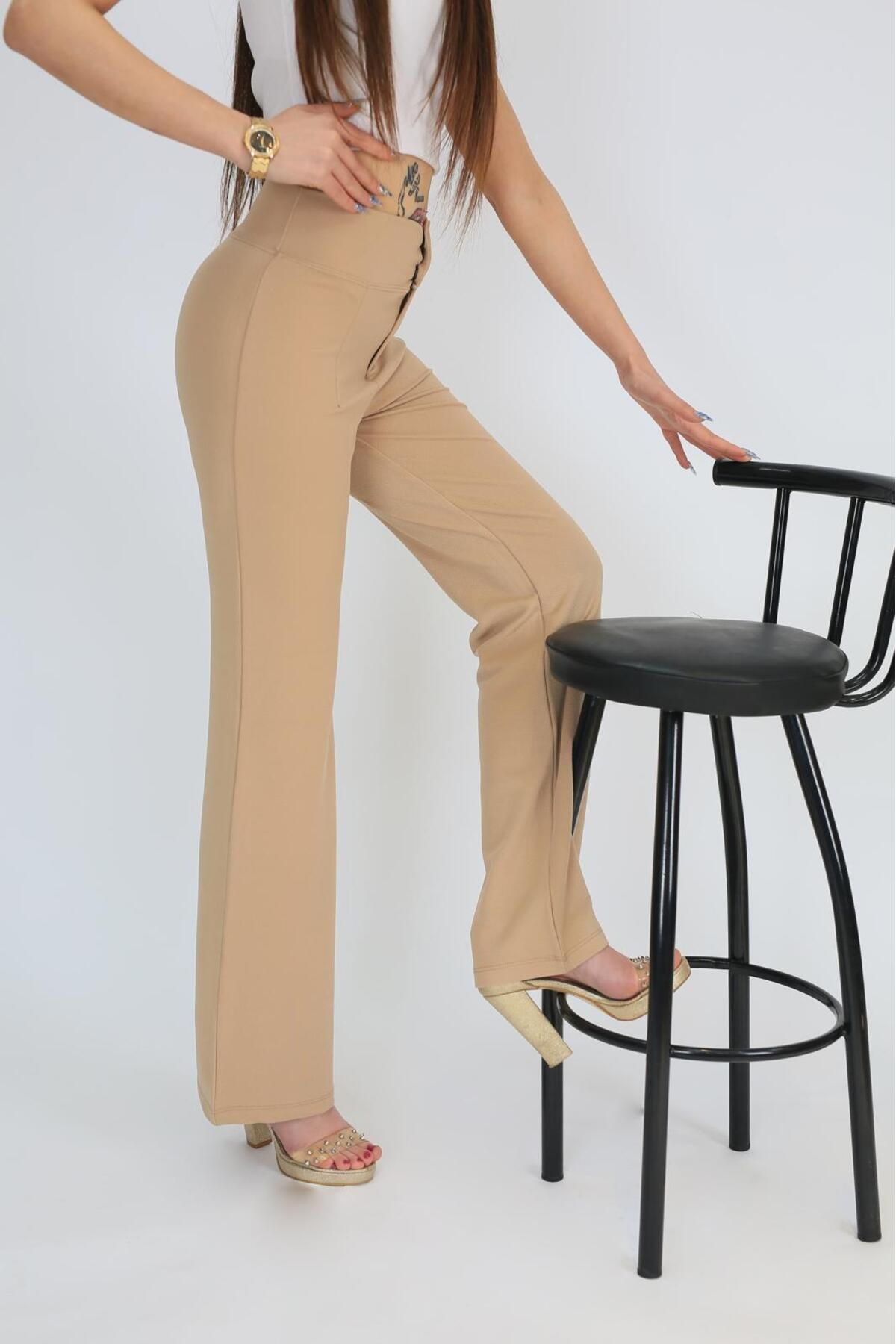 Ressome-Mix.cabinet Women's High Waist Palazzo Trousers 1