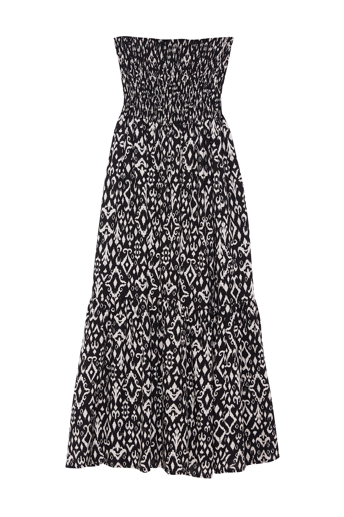 Trendyolmilla  Çok Renkli Desenli Dokuma Etek TWOSS24ET00236 - Görsel 7