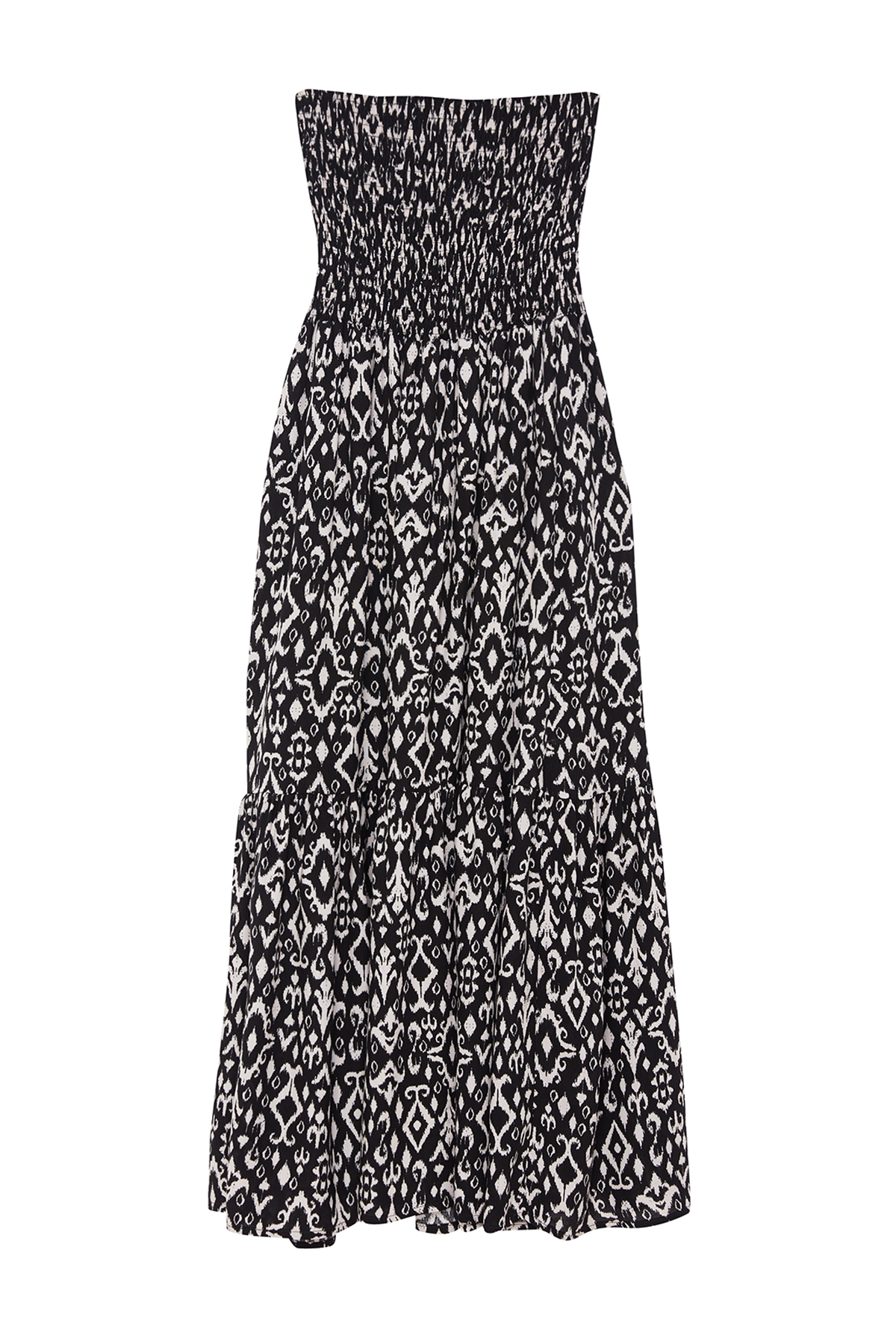 Trendyolmilla  Çok Renkli Desenli Dokuma Etek TWOSS24ET00236 - Görsel 6