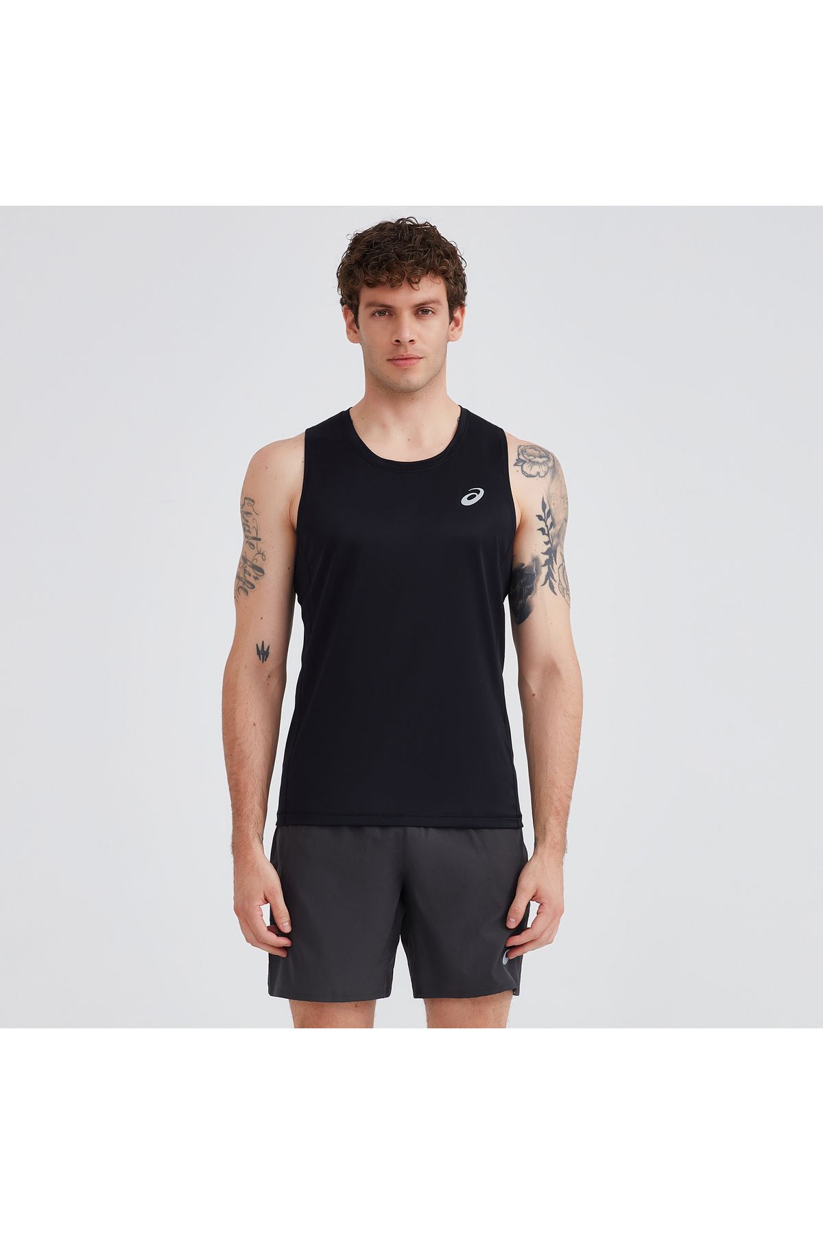 Мужская черная майка Asics Core Singlet 2011c338-002 2011C338-002