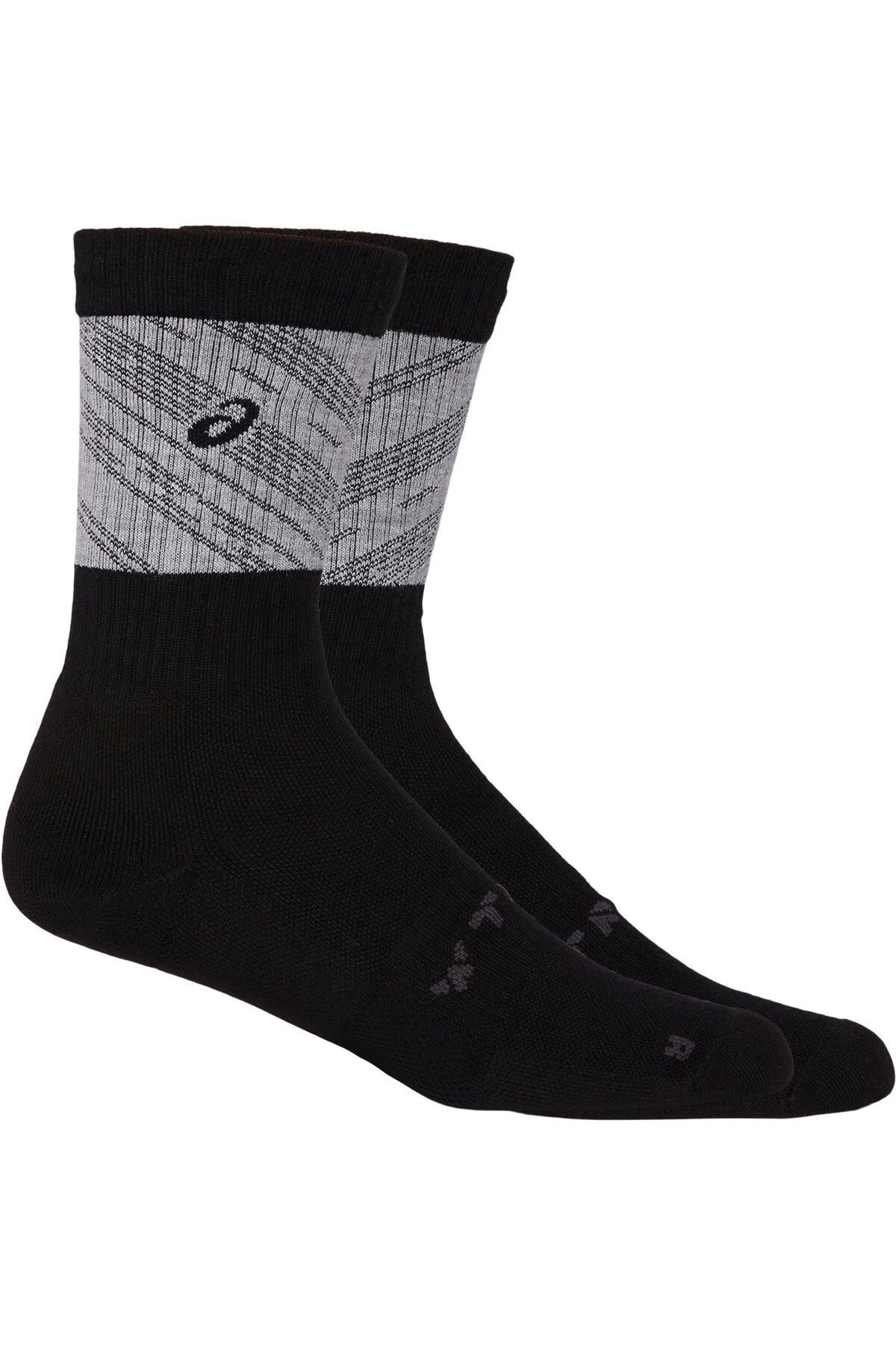 Носки Asics Winter Run Crew Sock унисекс серые 3013a769-020 3013A769-020