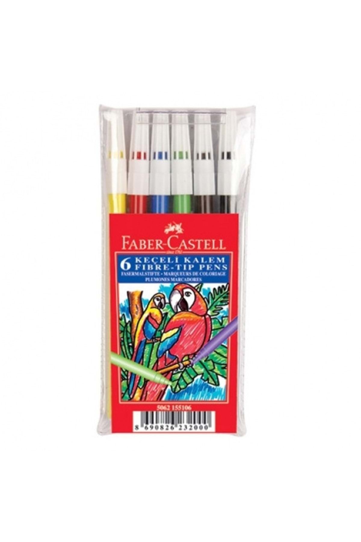 Фетр Faber Castell Fc K. 6 R. Моющийся 1100.88581