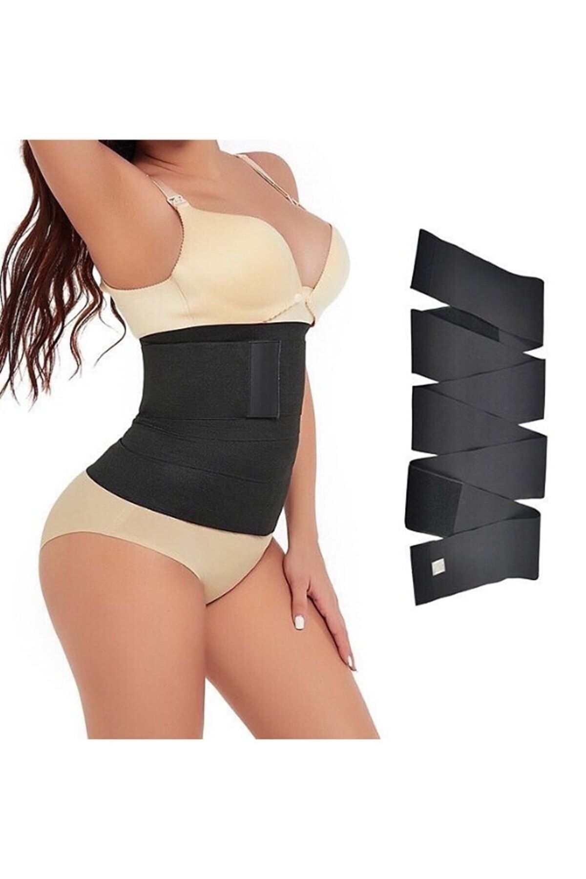 THERMAL GYM Waist Trainer Inceltici ekillendirici Sarma Bel Korsesi Fiyat Yorumlar Trendyol