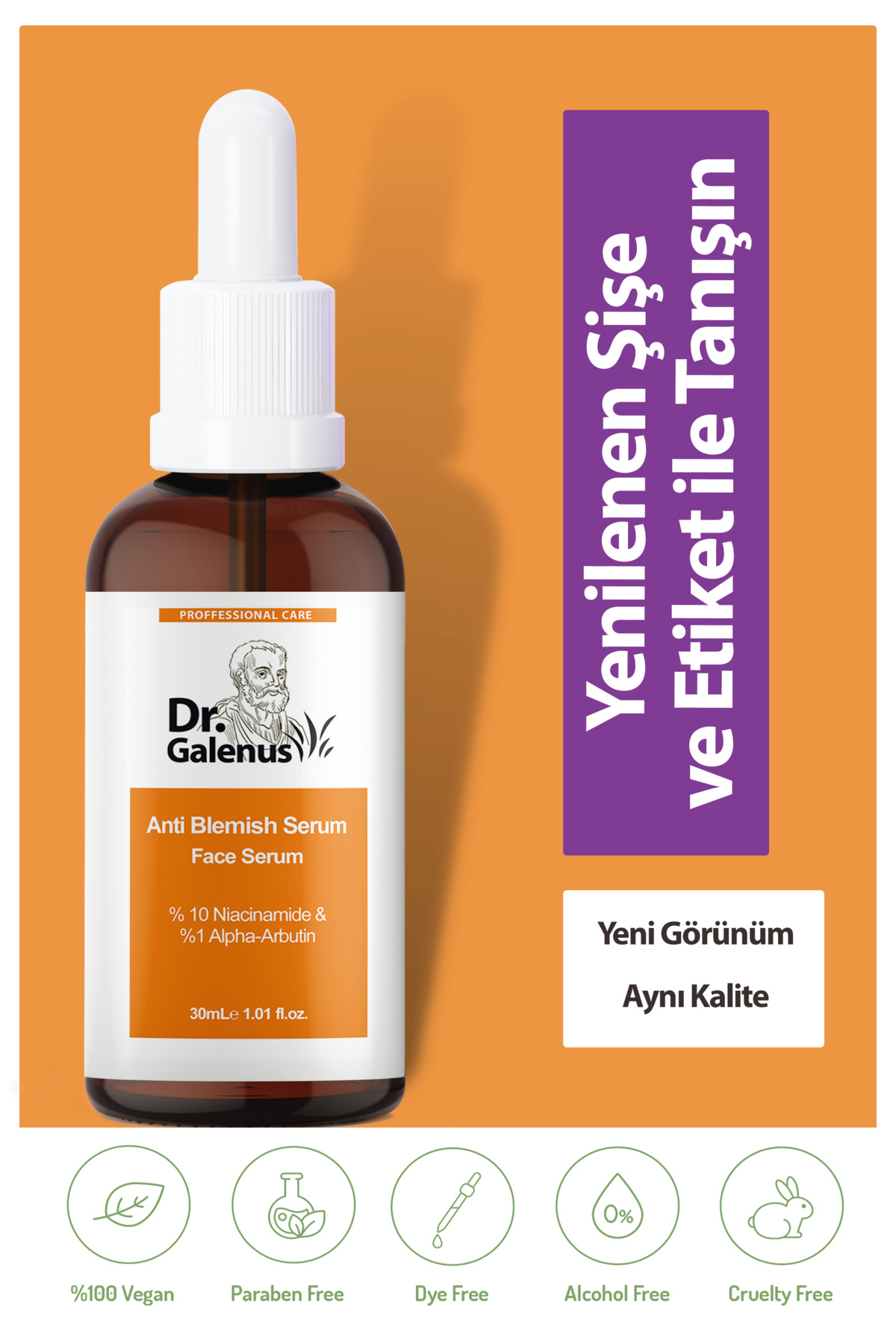 Aydınlatıcı Vitamin C Ve Koyu Leke Karşıtı Niacinamide & Arbutin Ikili Bakım Serum Seti (50 ML) — VL-0001 — تصویر 2 از 7