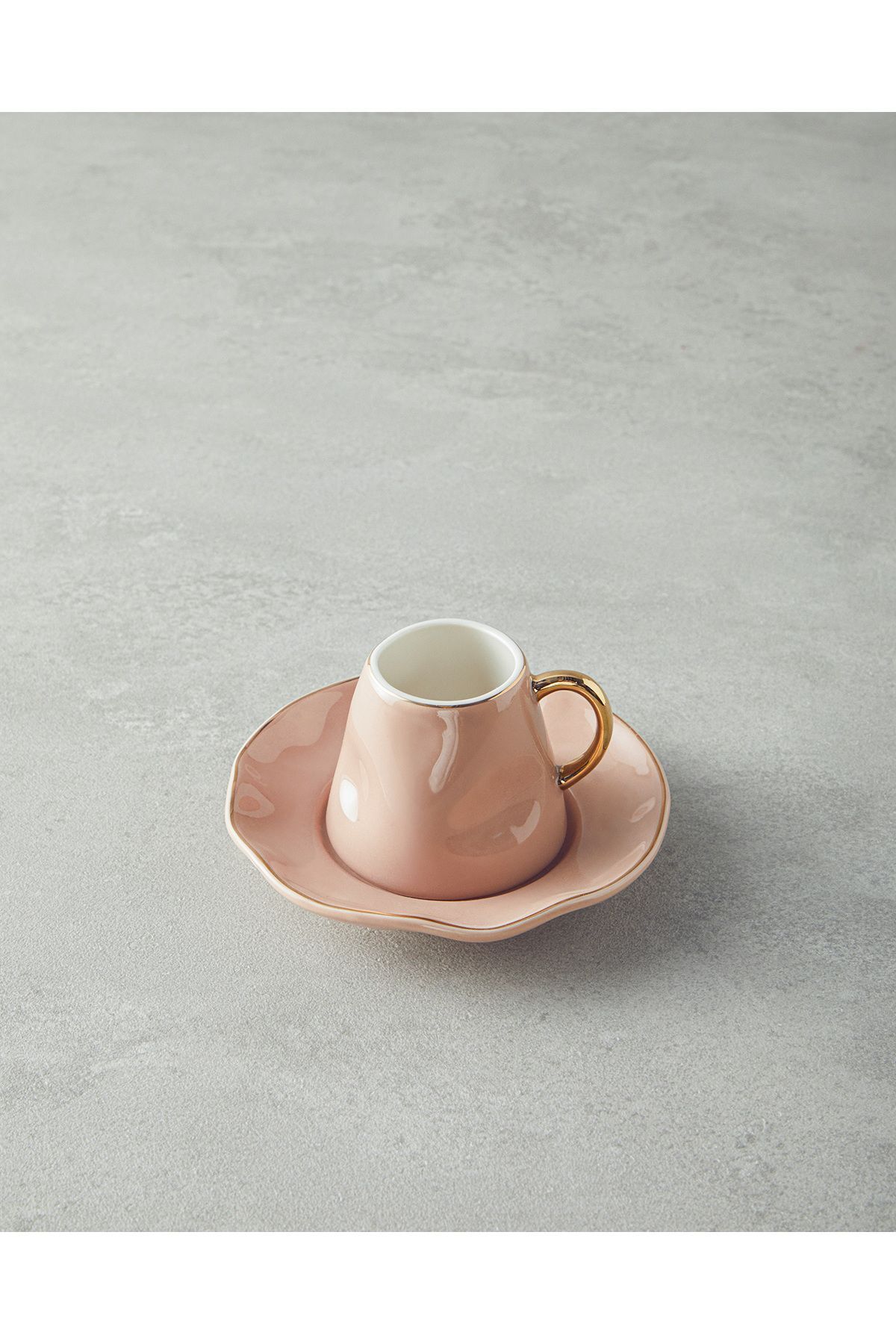 English Home-Set de căni de cafea Felix New Bone China, 4 piese, 2 persoane, pudră 3