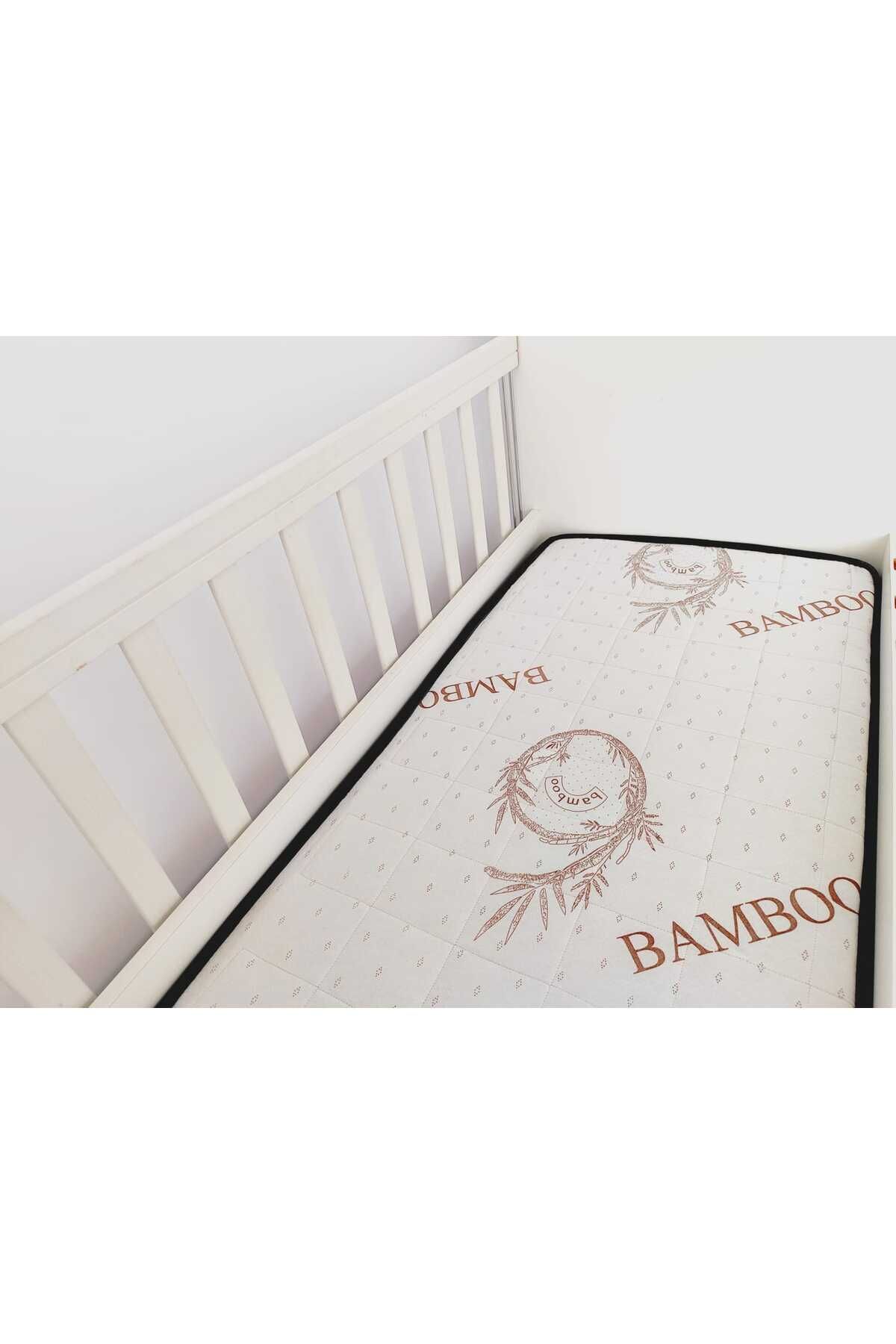 Bamboo ÇAĞRI BEBE KAPİTONELİ 70x120x10 SOFT BAMBOO BEBEK YATAĞI BMB-009 fotoğrafı 5 (önizleme)