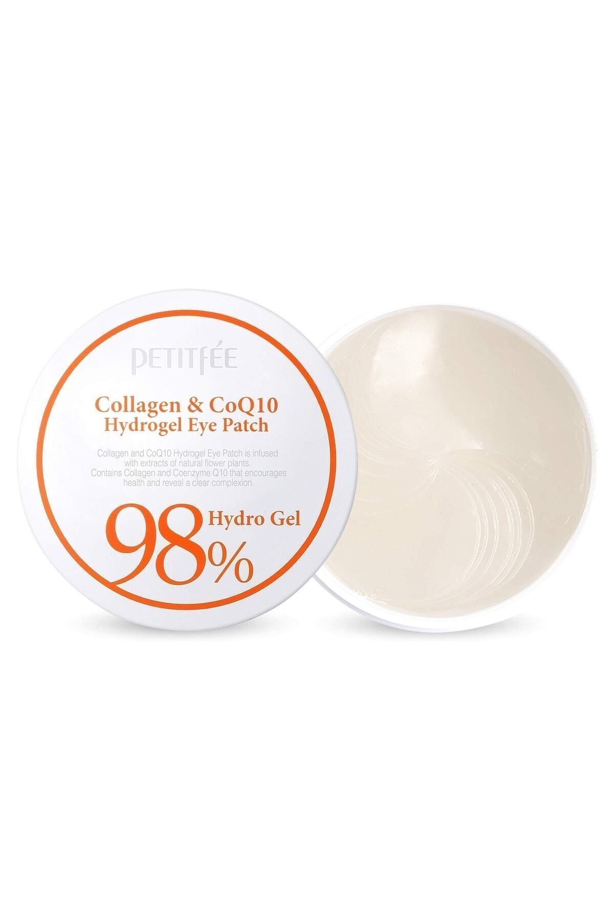 Petitfee 98% Colagen&coq10 Hydro Gel Plasture Pentru Ochi Pungă Sub Ochi Anti-pete Hidratant Iluminator - One Size