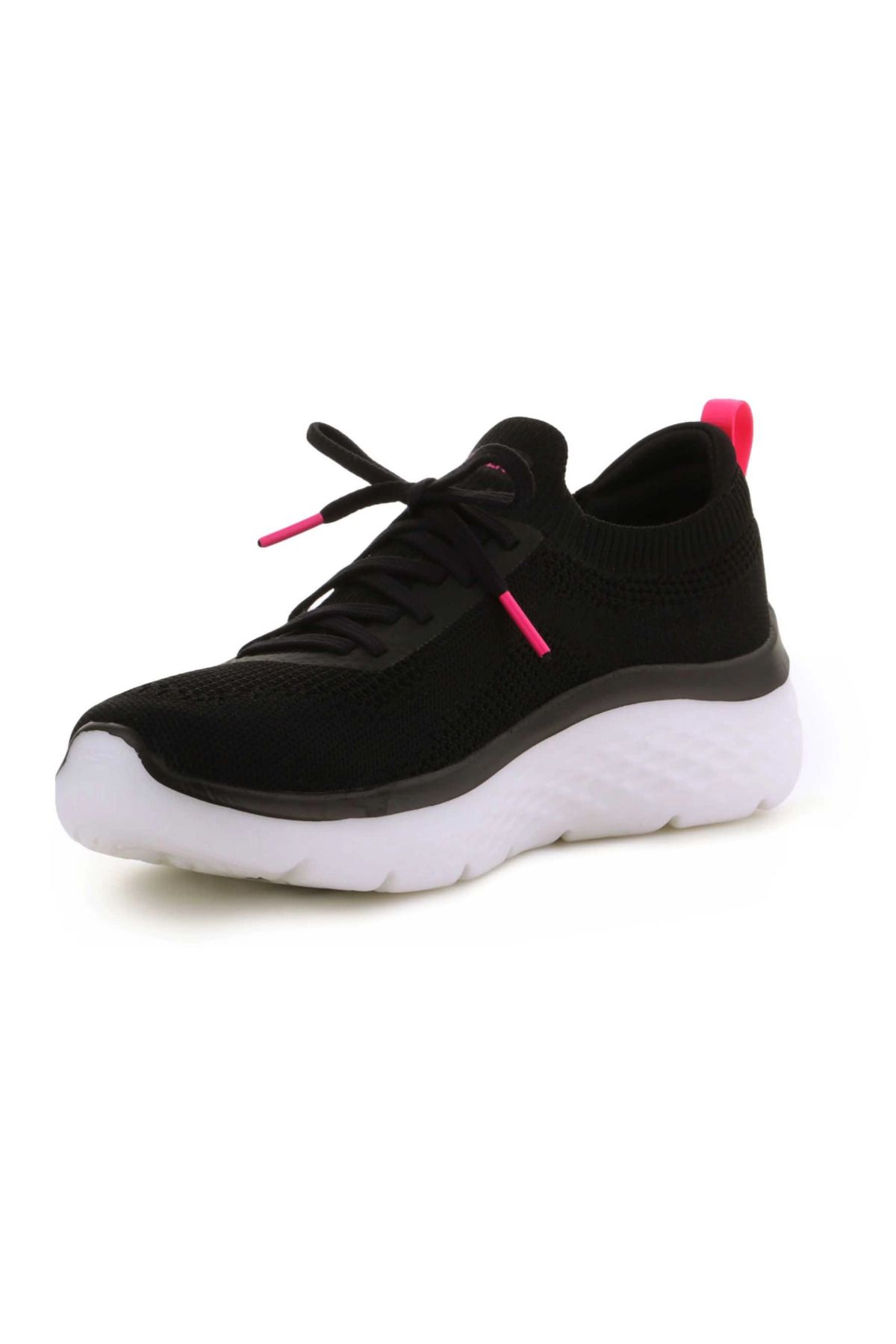 کفش پیاده روی سفید زنانه Gowalk Burst Moon Walking ورزشیs 124585 bkmt Skechers