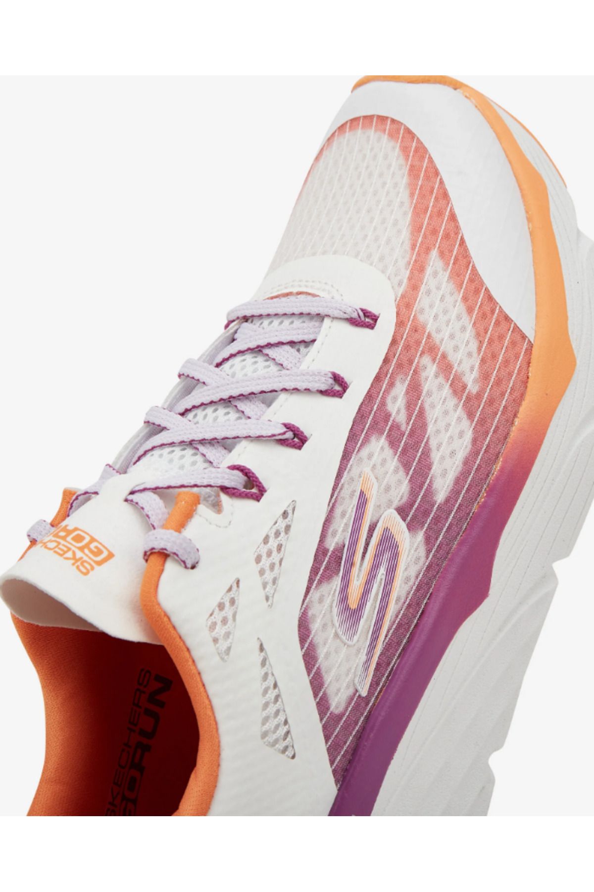 کفش پیاده روی بنفش زنانه Max Cushioning Elite حتی های ورزشی رشته ای 128261 wor Skechers