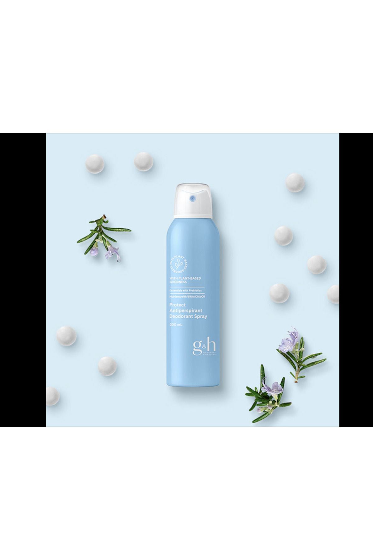 اسپری دئودورانت Protect Odor Eliminator G&h (200ML) سایز بزرگ AMWAY G&H