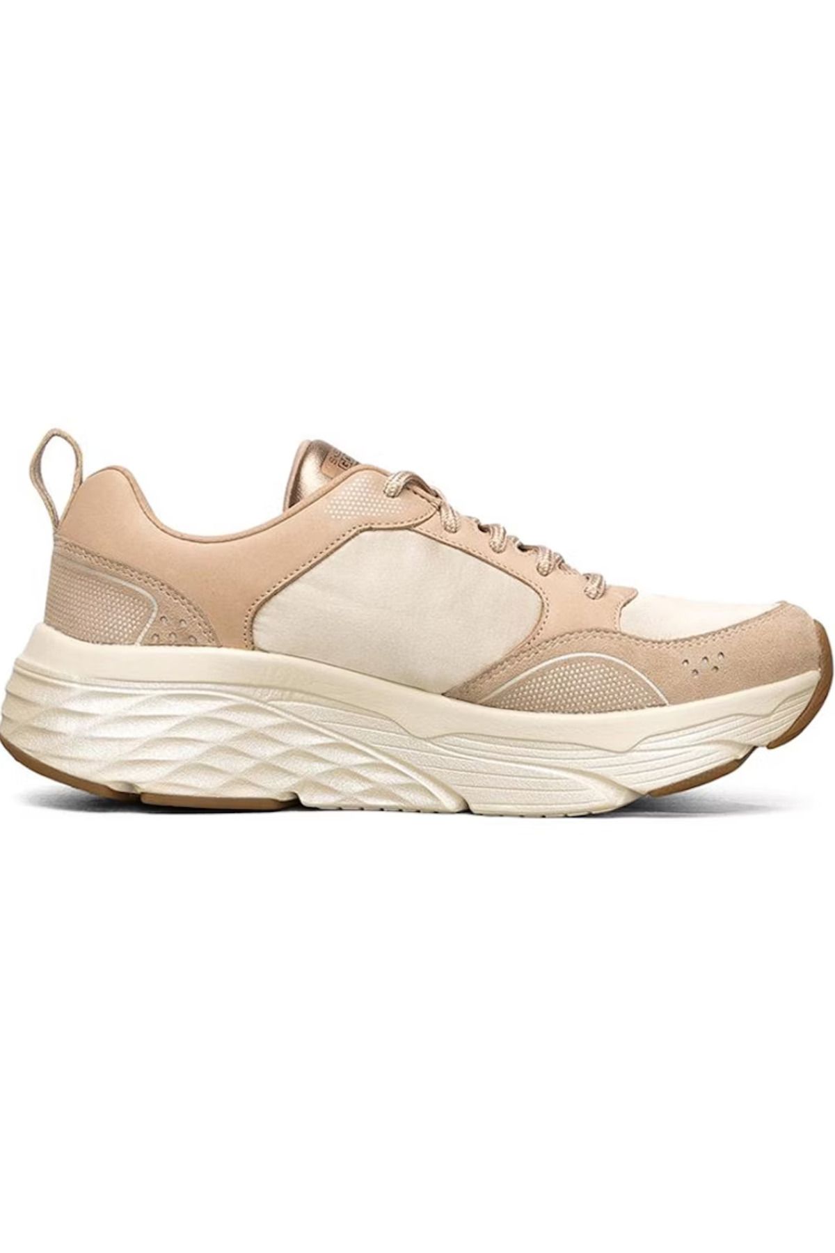 کفش پیاده روی قهوهای زنانه Max Cushioning Elite های ورزشی برتر 128264 tan Skechers