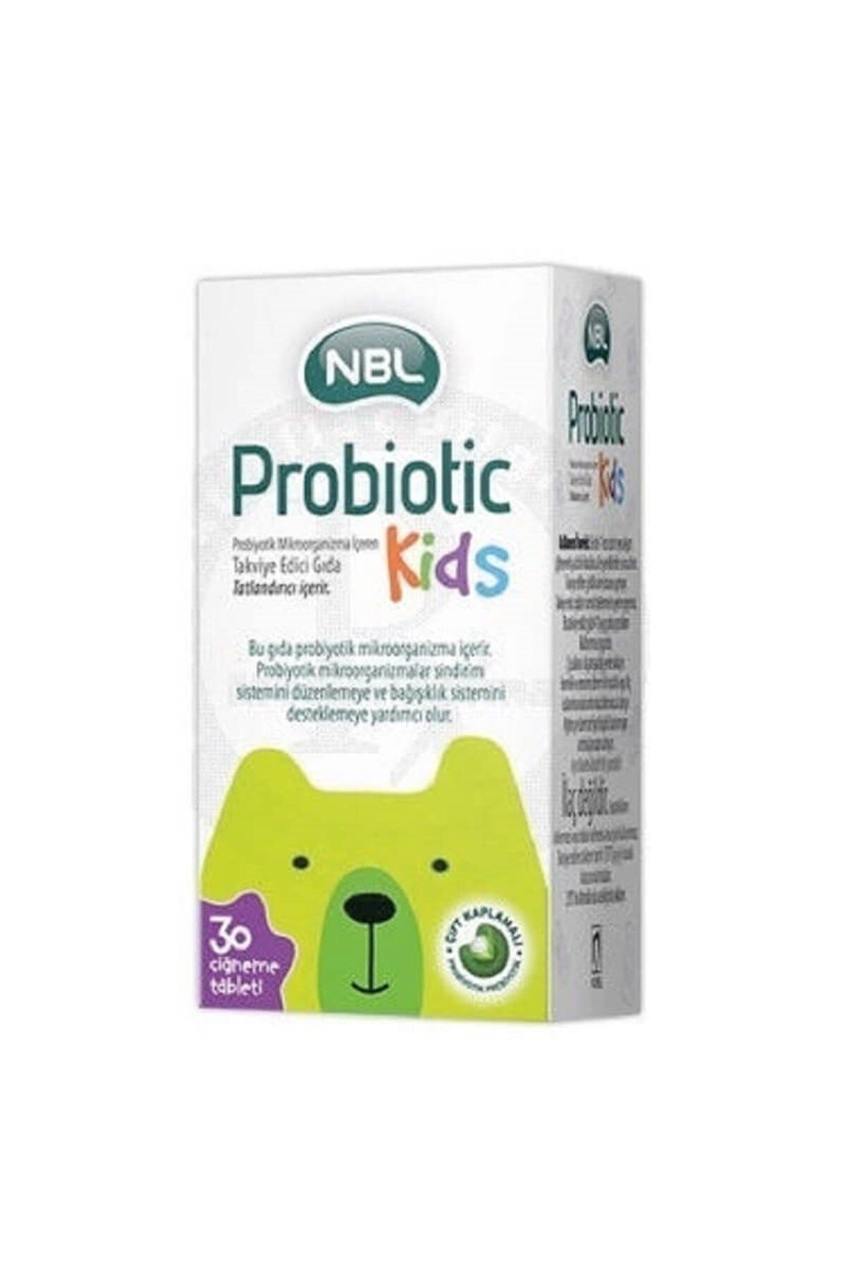 NBL Probiotic Kids, 30 жевательных таблеток 8699540080058