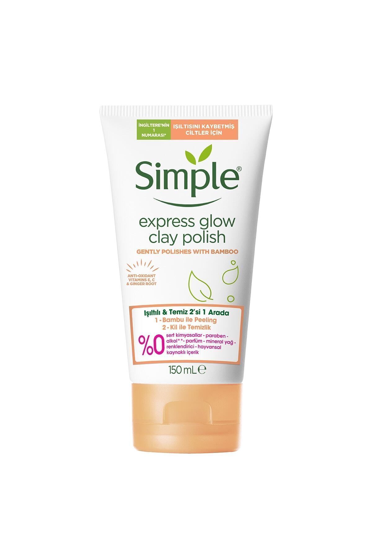 Protect & Glow 2 in 1 روشن و تمیز برای پوستی که درخشندگی خود را از دست داده است 150 میلی لیتر Simple