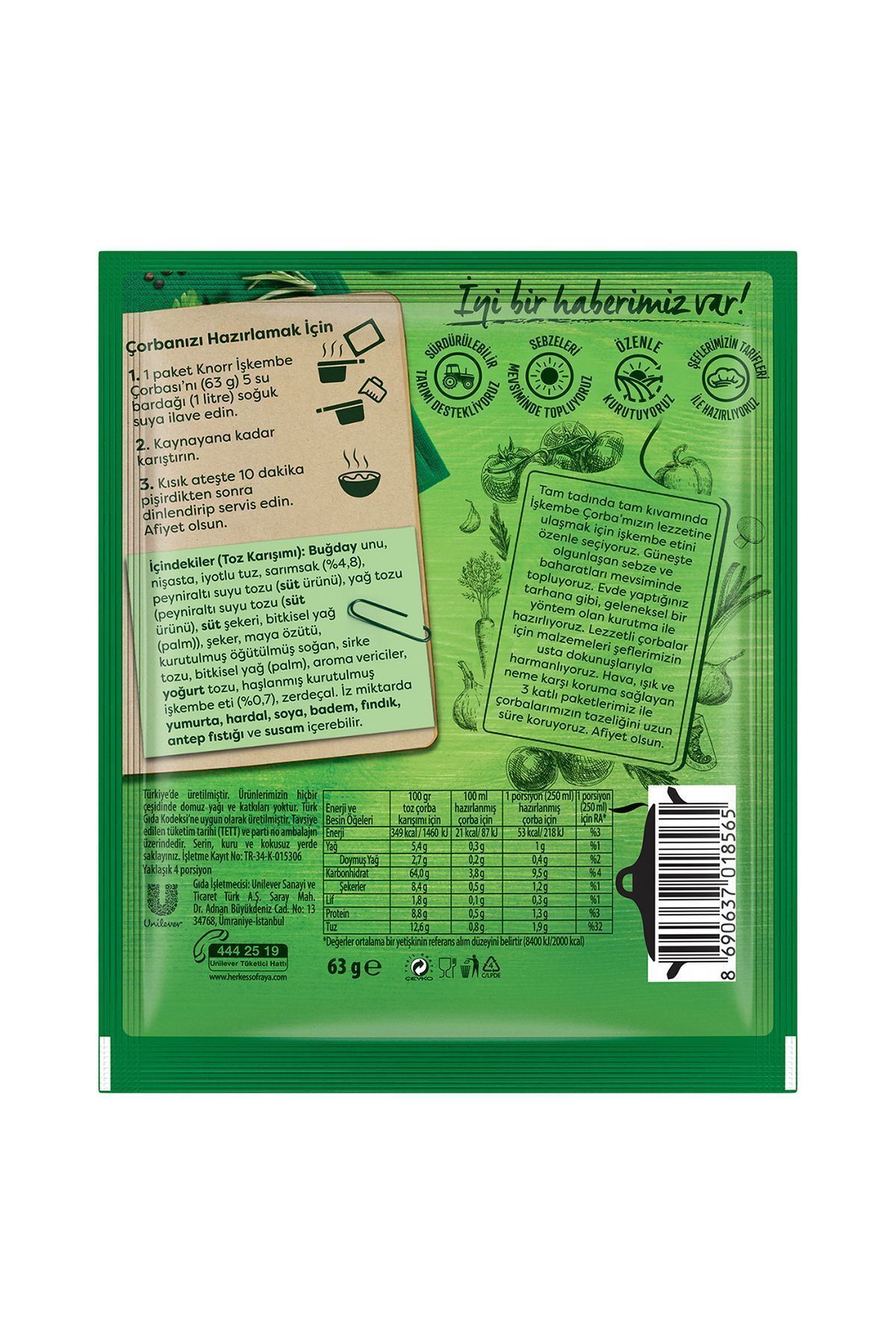 İşkembe Çorbası 63 gr X 12 Adet - 8
