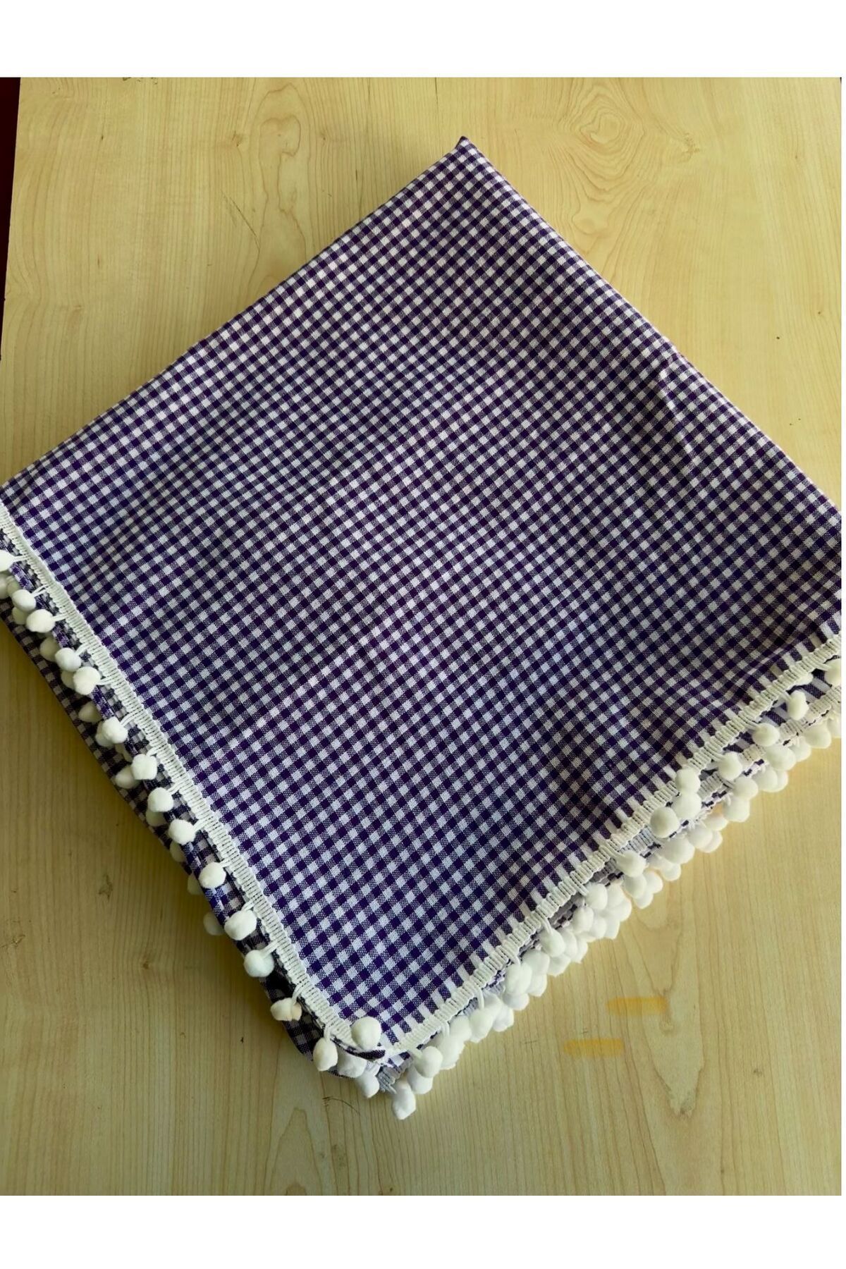 Hep Trend Pitikare Pompom 170x170 Tablecloth Picnic Cover Tablecloth
