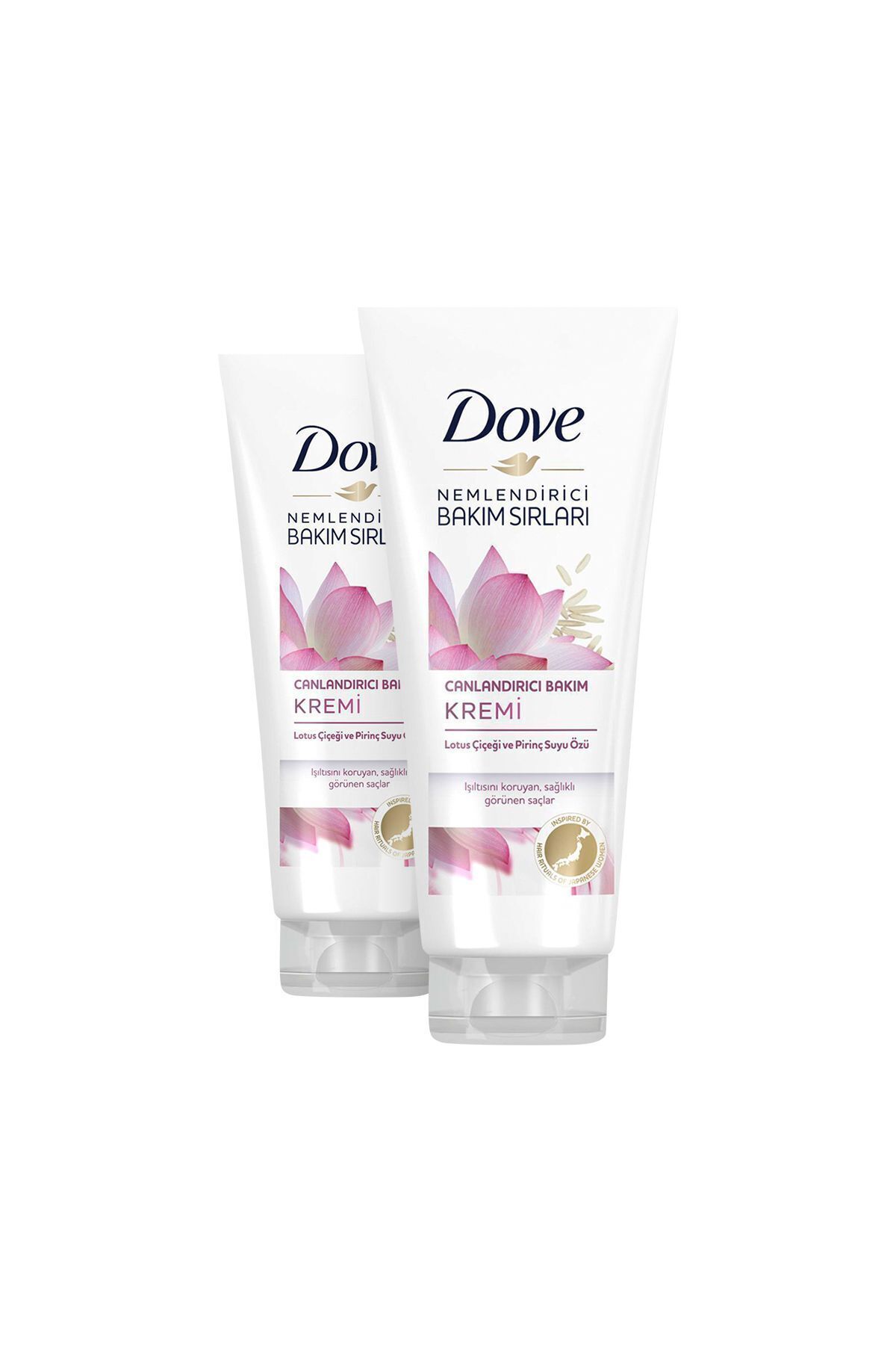 Lotus Çiçeği Ve Pirinç Suyu Özlü Canlandırıcı Saç Bakım Kremi 170 ml X 2 — SET.UNİ.1487 — تصویر 2 از 2