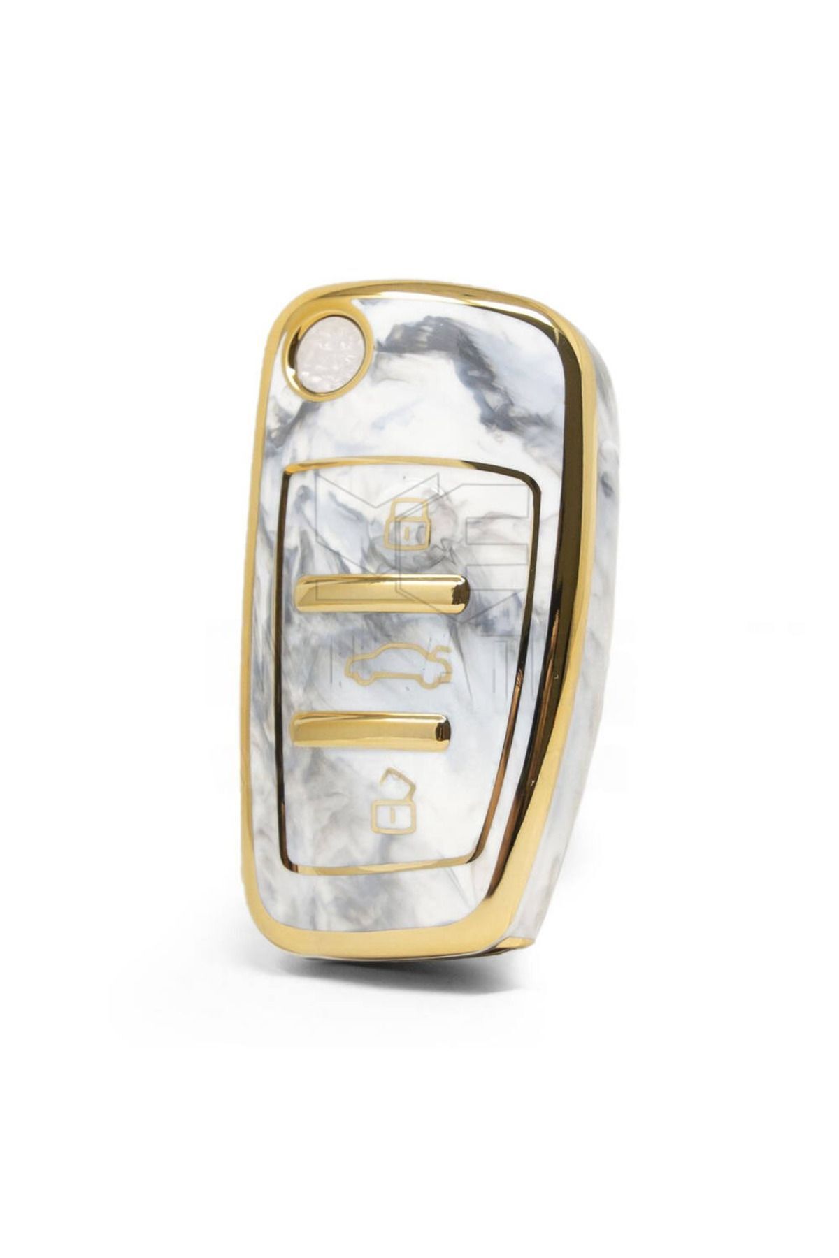 GMA KEYS-لسيارة أودي A1 A3 8p 81 A4 A5 B6 B7 B8 A6 A7 C5 C6 4f Q3 Q5 Q7 حافظة مفاتيح نانو منقوشة بالرخام 1