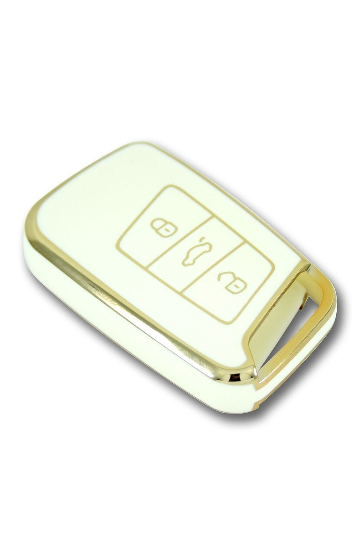 GMA KEYS-Luxury Volkswagen Passat B8 Smart Nano White Auto Key Control Container Case 1st Quality 3