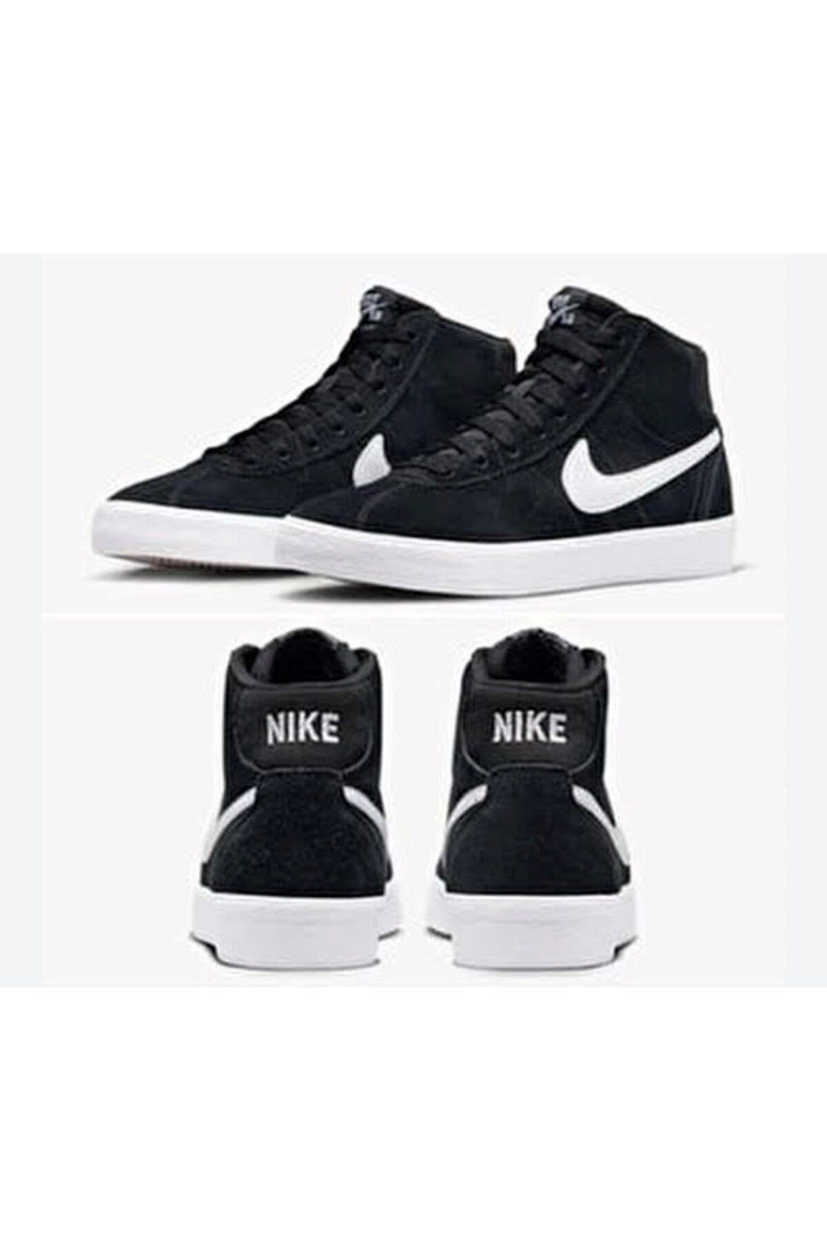 اسنیکر مشکی مردانه و زنانه SB Bruin and سفید DR0126 001 Nike