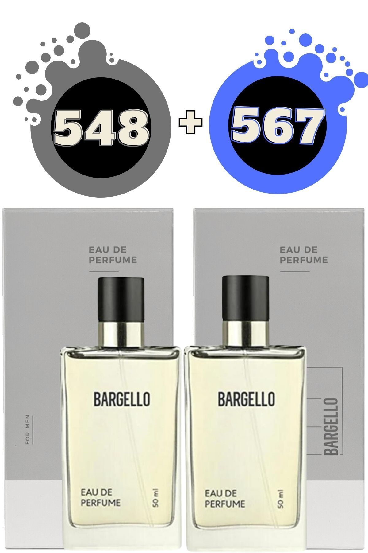 ست عطر مردانه 548 Edp 567 Edp Bargello