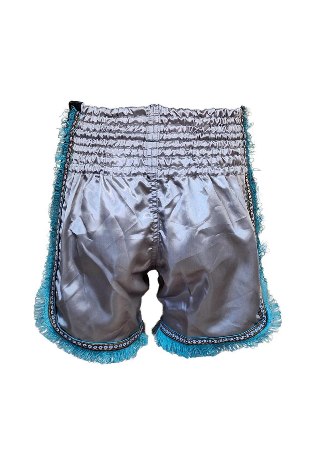 Dragondo-MT3020 Apache Muay Thai Shorts - Tassels 4