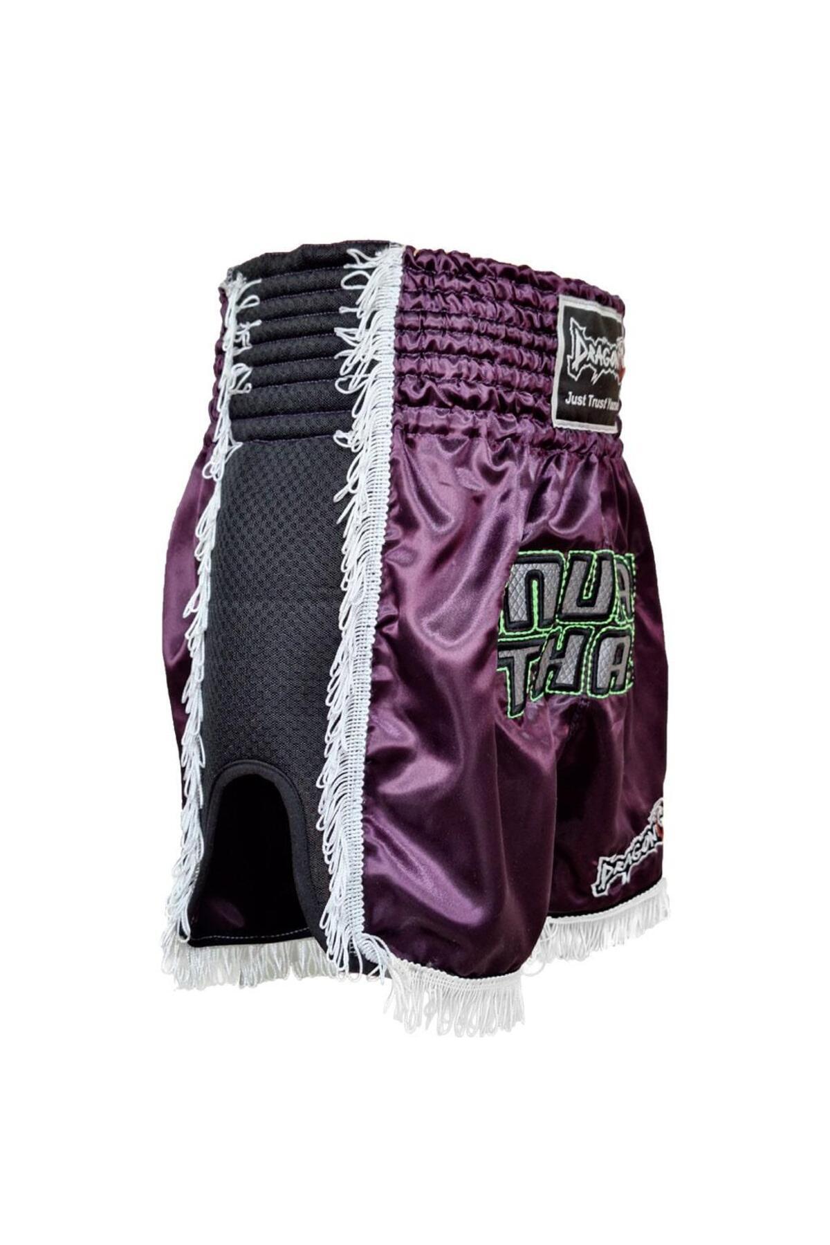 Dragondo-MT3020 Apache Muay Thai Shorts - Tassels 3