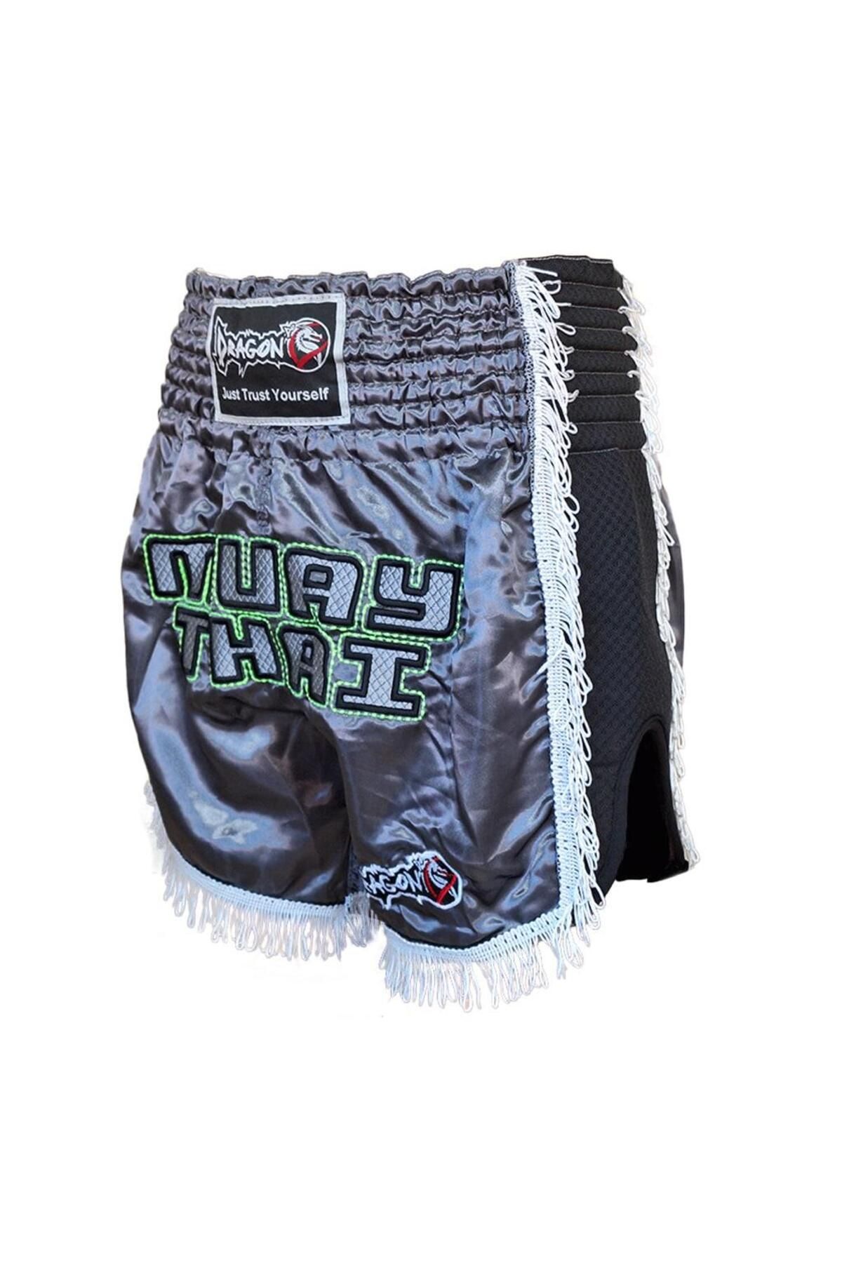 Dragondo-MT3020 Apache Muay Thai Shorts - Tassels 3