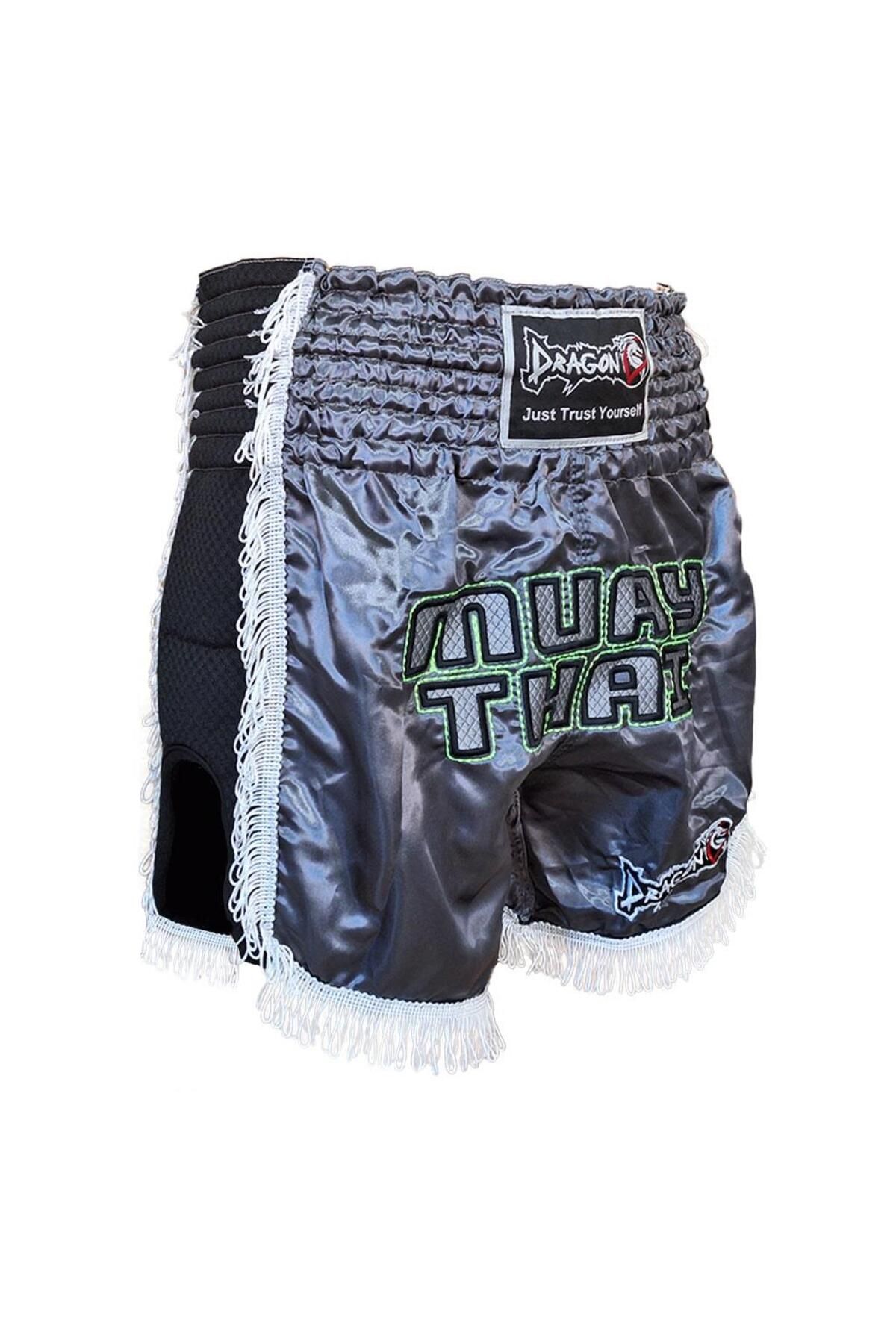 Dragondo-MT3020 Apache Muay Thai Shorts - Tassels 2