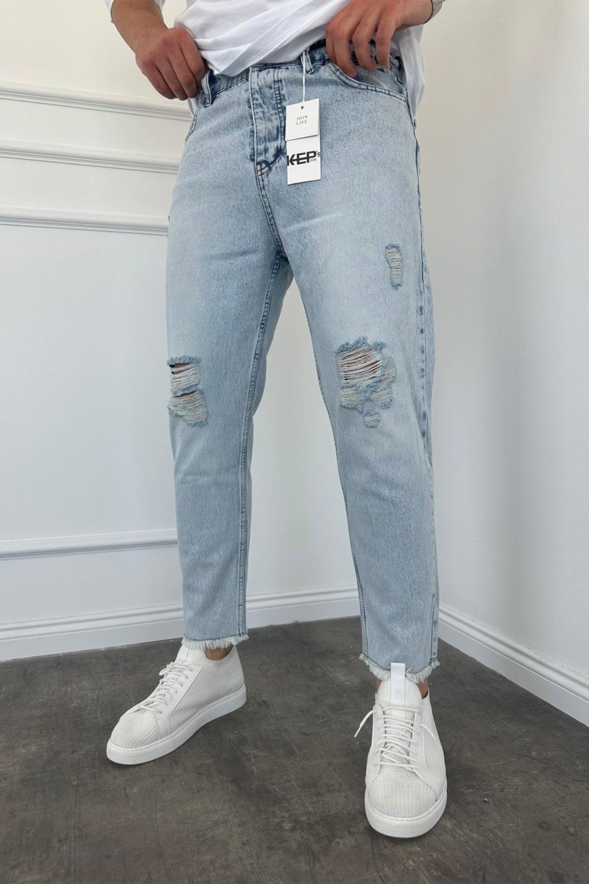 Jeans boyfriend uomo on sale