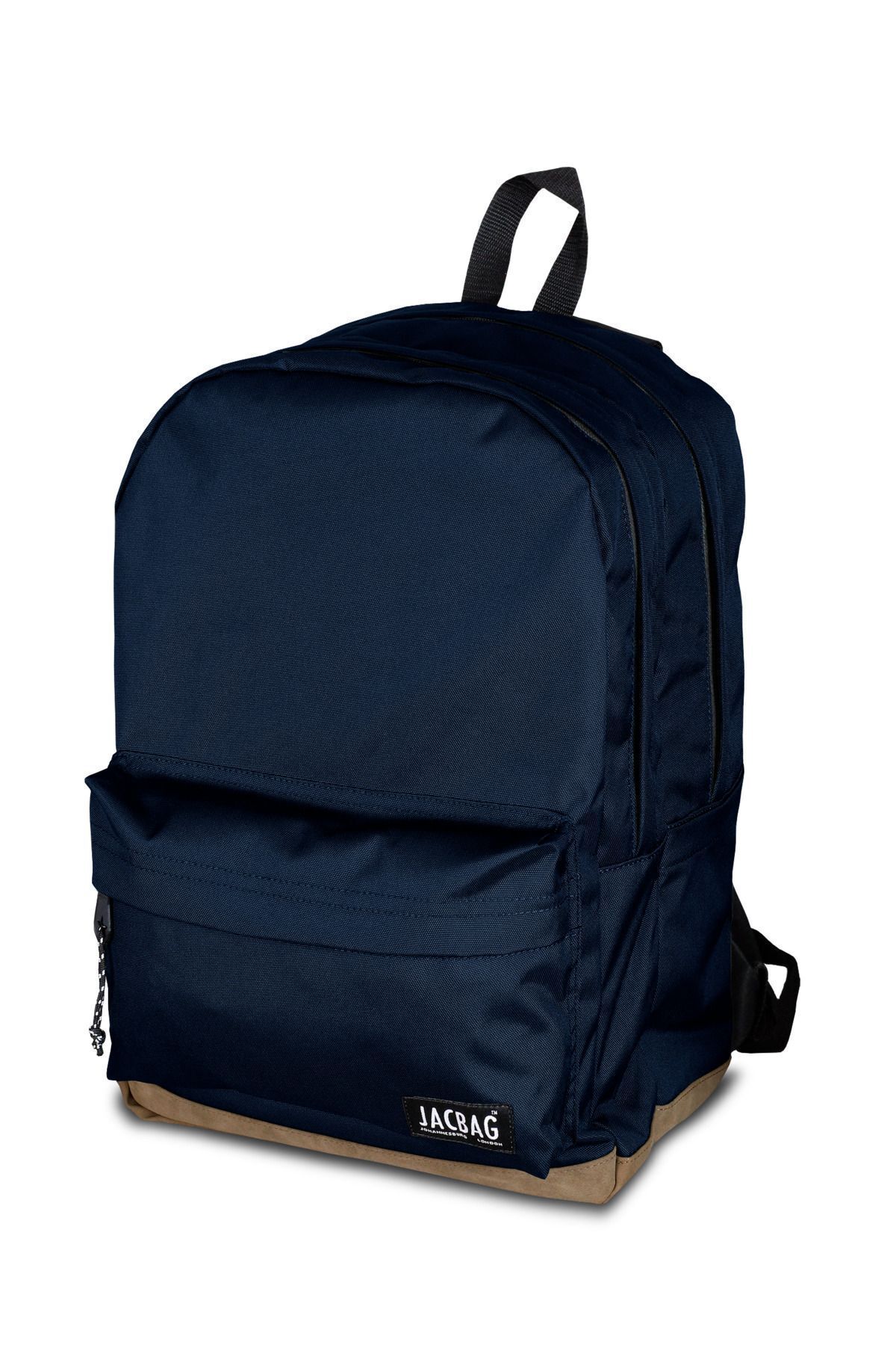 Jacbag-Σακίδιο πλάτης Campus-Leather με δύο θήκες 3
