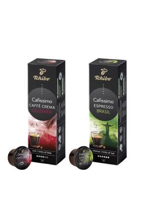 Cafissimo Colombia Ve Brasil Kapsül Kahve 2x10 Avantajlı Paket TCCB210