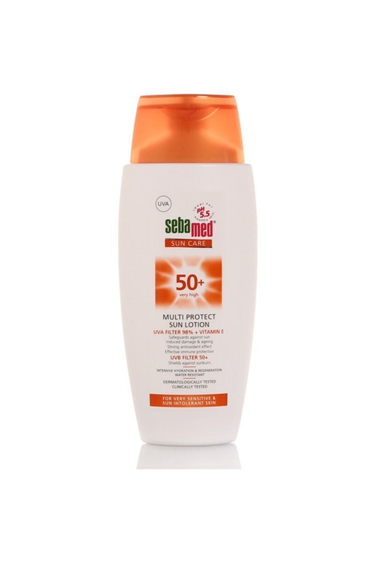 Sebamed لوسیون ضد آفتاب SPF 50+ محافظتی از نور خورشید 150 میلی لیتر
