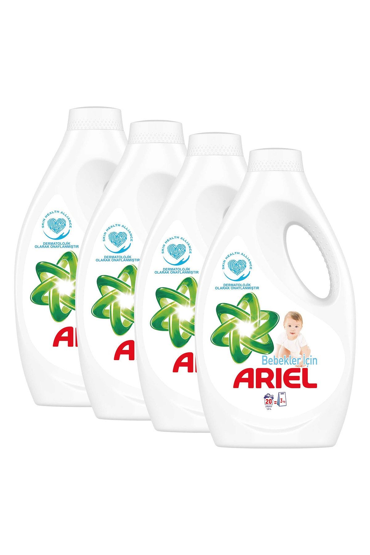 ariel baby sivi camasir deterjani 20 yikama bebekler icin x4 fiyati yorumlari trendyol