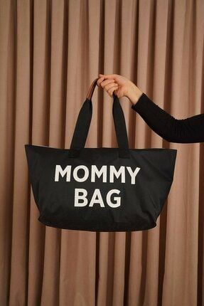 Mommy Bag Siyah Çanta Anne Çantası Bebek Bakım Çantası C388