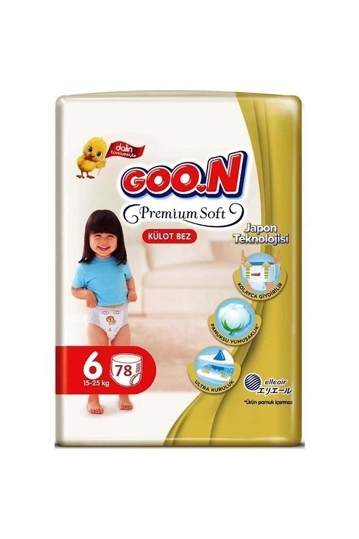 Goo.n Goon Premium Soft Külot Bez 6 Beden 13 Lü (x6 Adet)