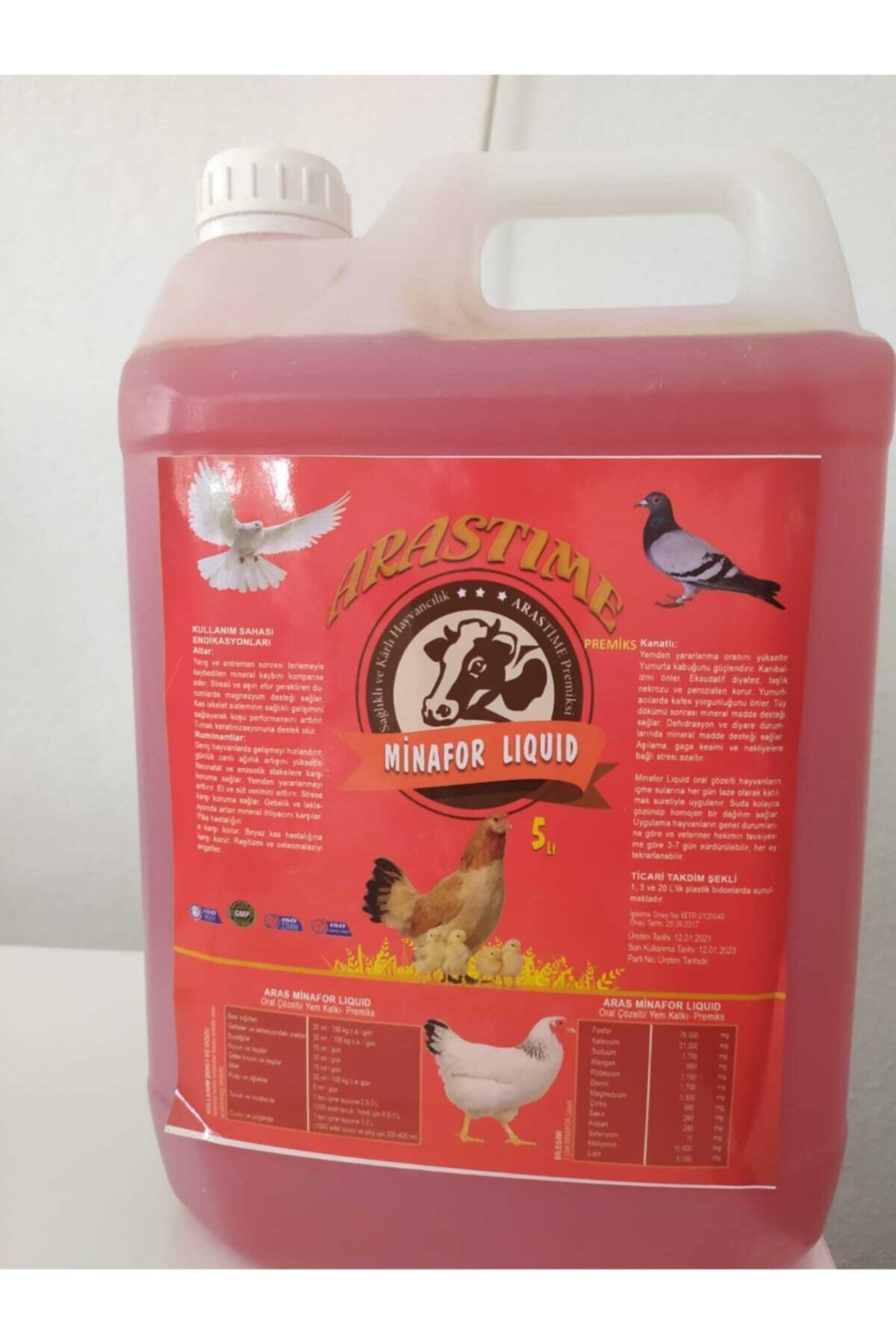 Aras Minafor Liquid 5lt Tavuk Guvercin Vitamini Yumurta 100 Verim Fiyati Yorumlari Trendyol Aras Minafor Liquid 5lt Tavuk Guvercin Vitamini Yumurta 100 Verim Fiyati Yorumlari Trendyol