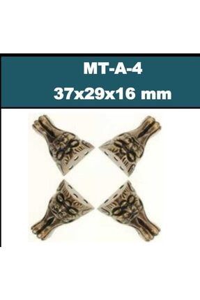 Model Metal Kutu Ayağı Antik (37x29x16 Mm ) Vidalı Mt-a-4 MT-A-4