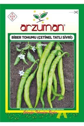 Çetinel Biber Tohumu 1500 Adet Tohum 10 Gram GCL61