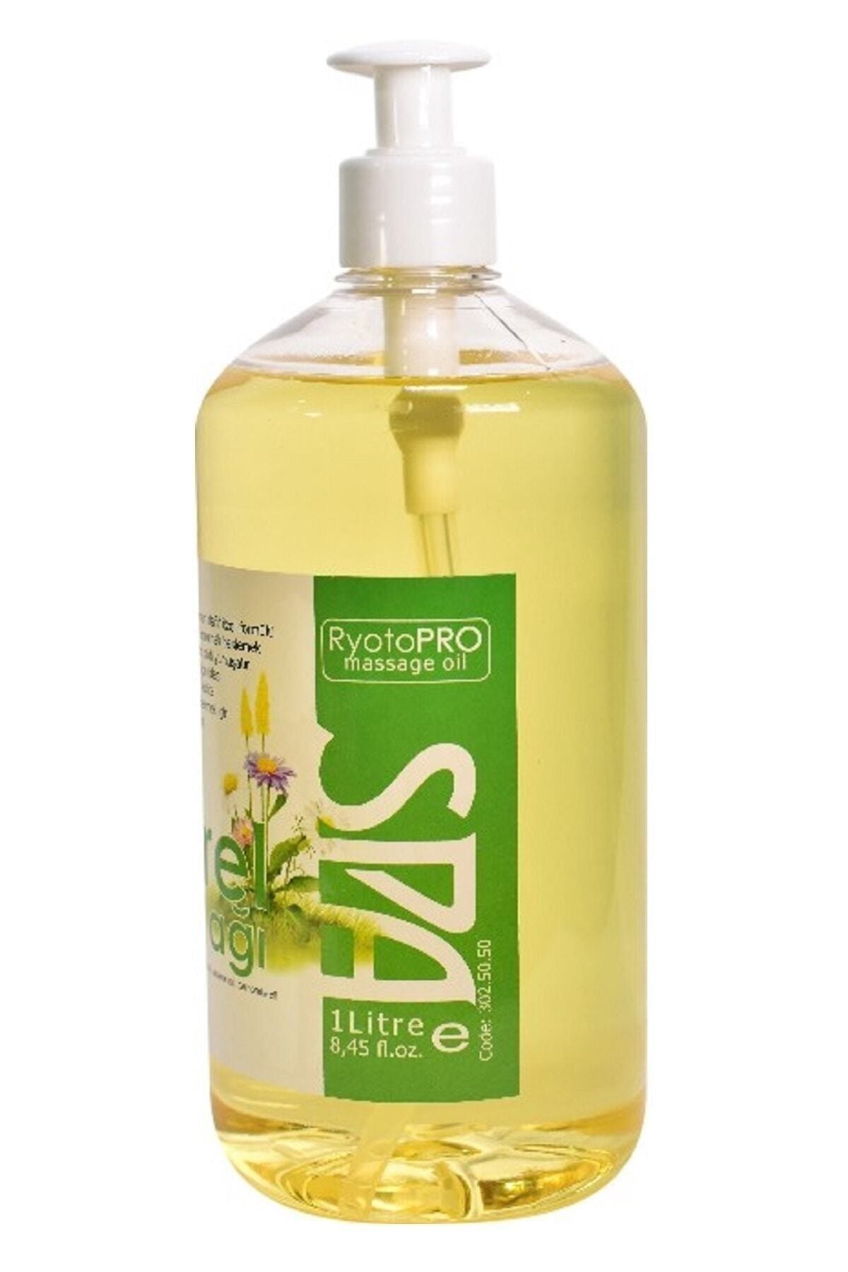RyotoPRO G5 Tropikal Aromaterapi Masaj Yağı %100 Doğal 1 Lt. / RyotoPRO G5 Tropical Aromatherapy Massage Oil 100% Natural 1 Lt.