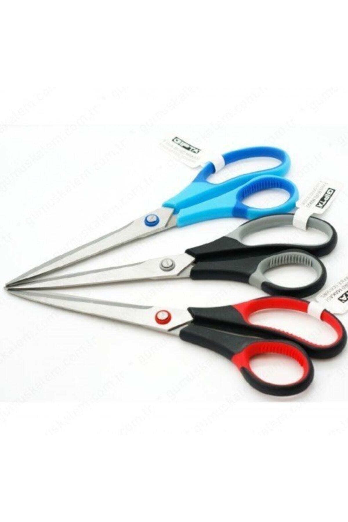 Gıpta Büro Tipi Makas 9 İnch (22.5 cm) 3 Renk Mix F1620