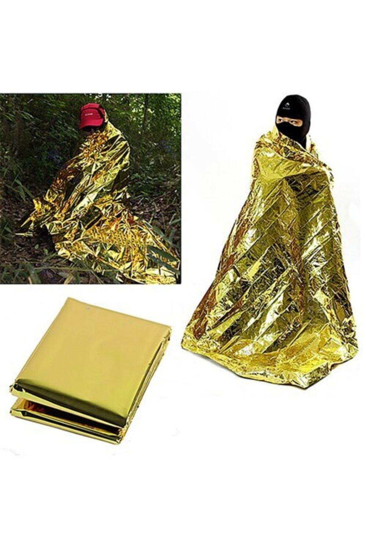 Webdesepet Acil Durum Ilk Yardım Battaniyesi Deprem Survival Termal Battaniye fotoğrafı 6 (önizleme)