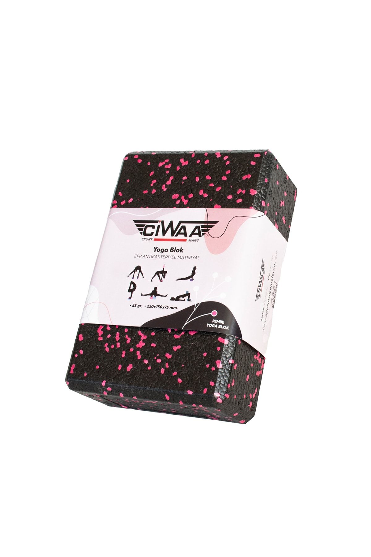 CIWAA Epp Yoga Blok Pembe